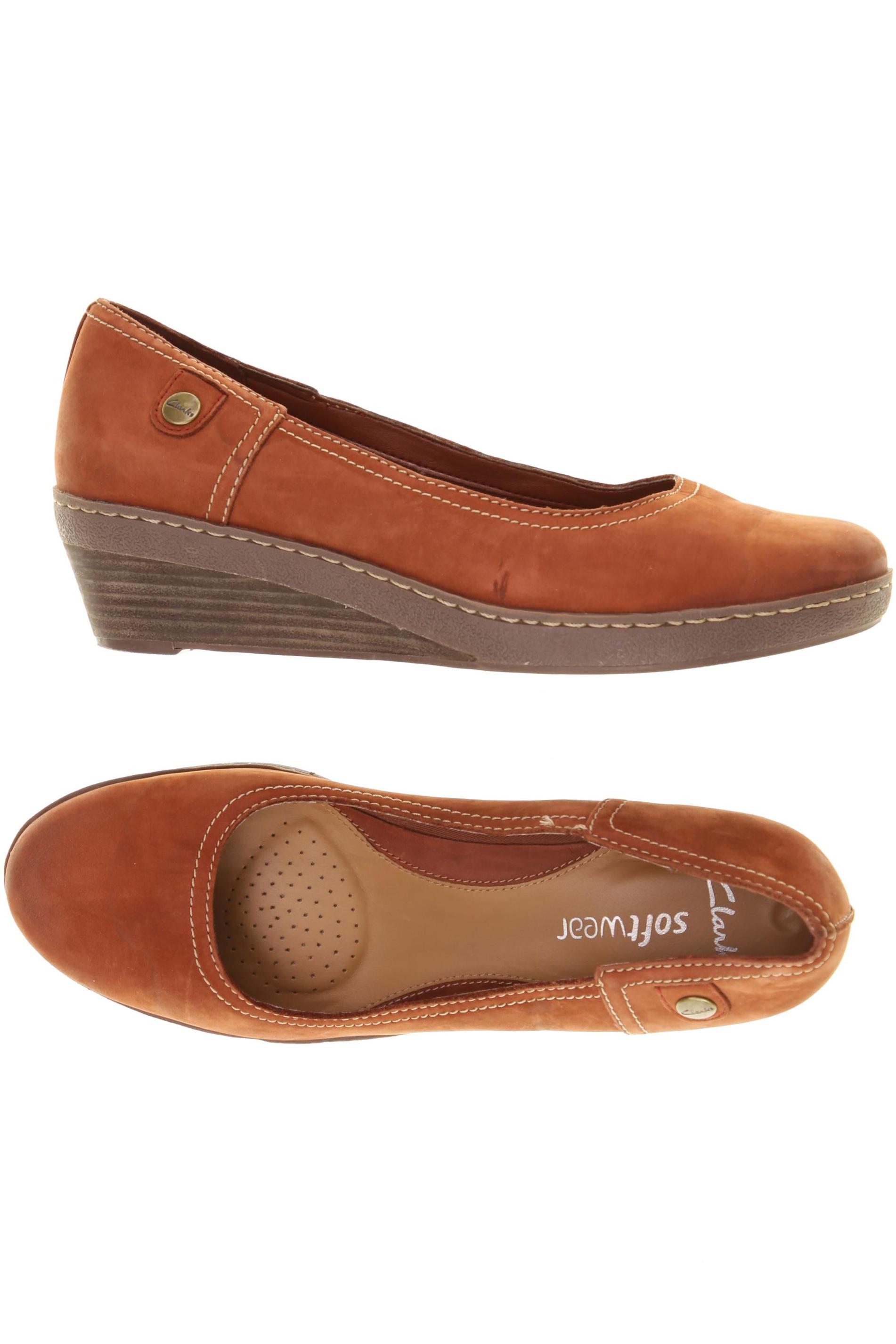 

Clarks Damen Pumps, braun, Gr. 8