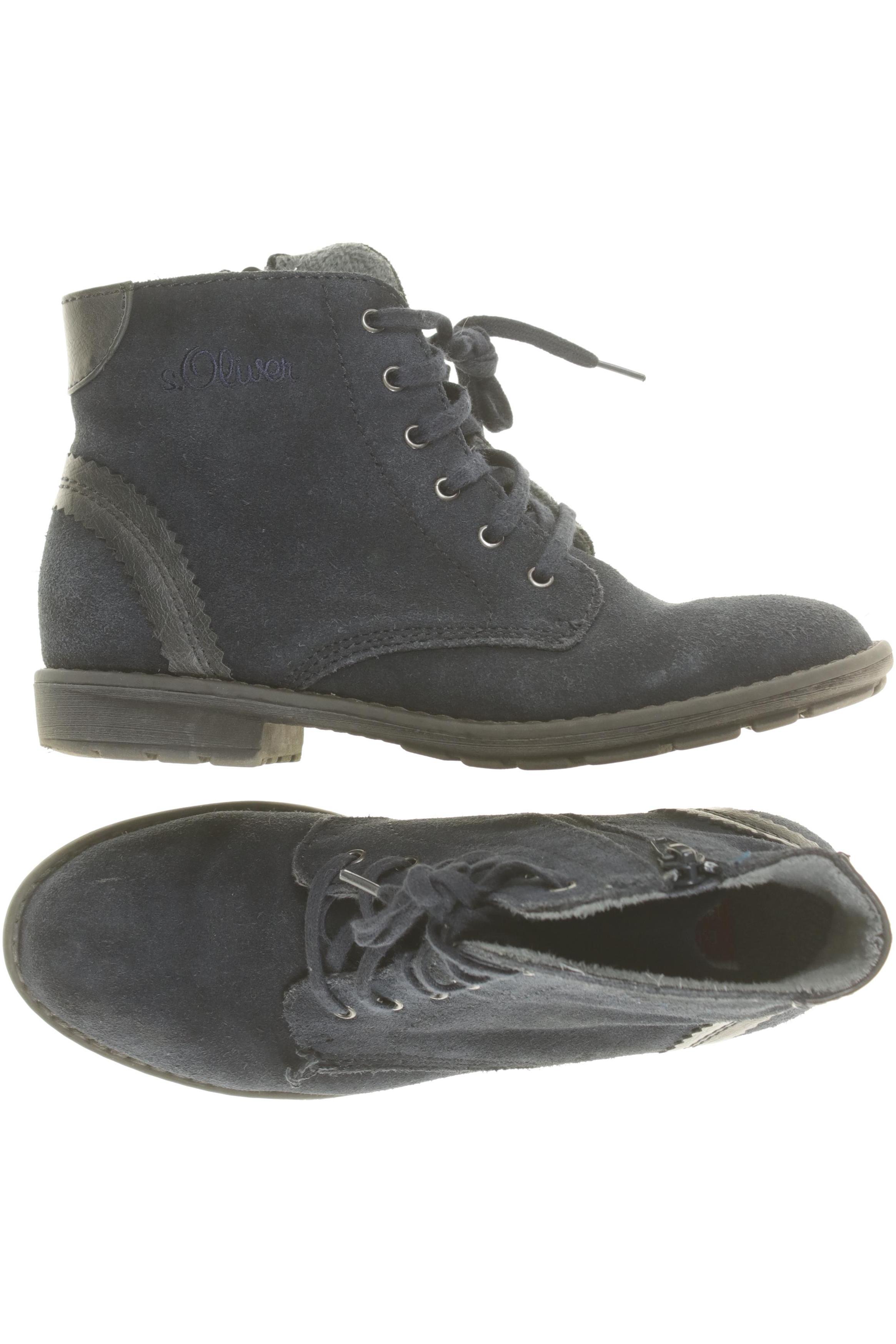 

s.Oliver Damen Stiefelette, blau, Gr. 36