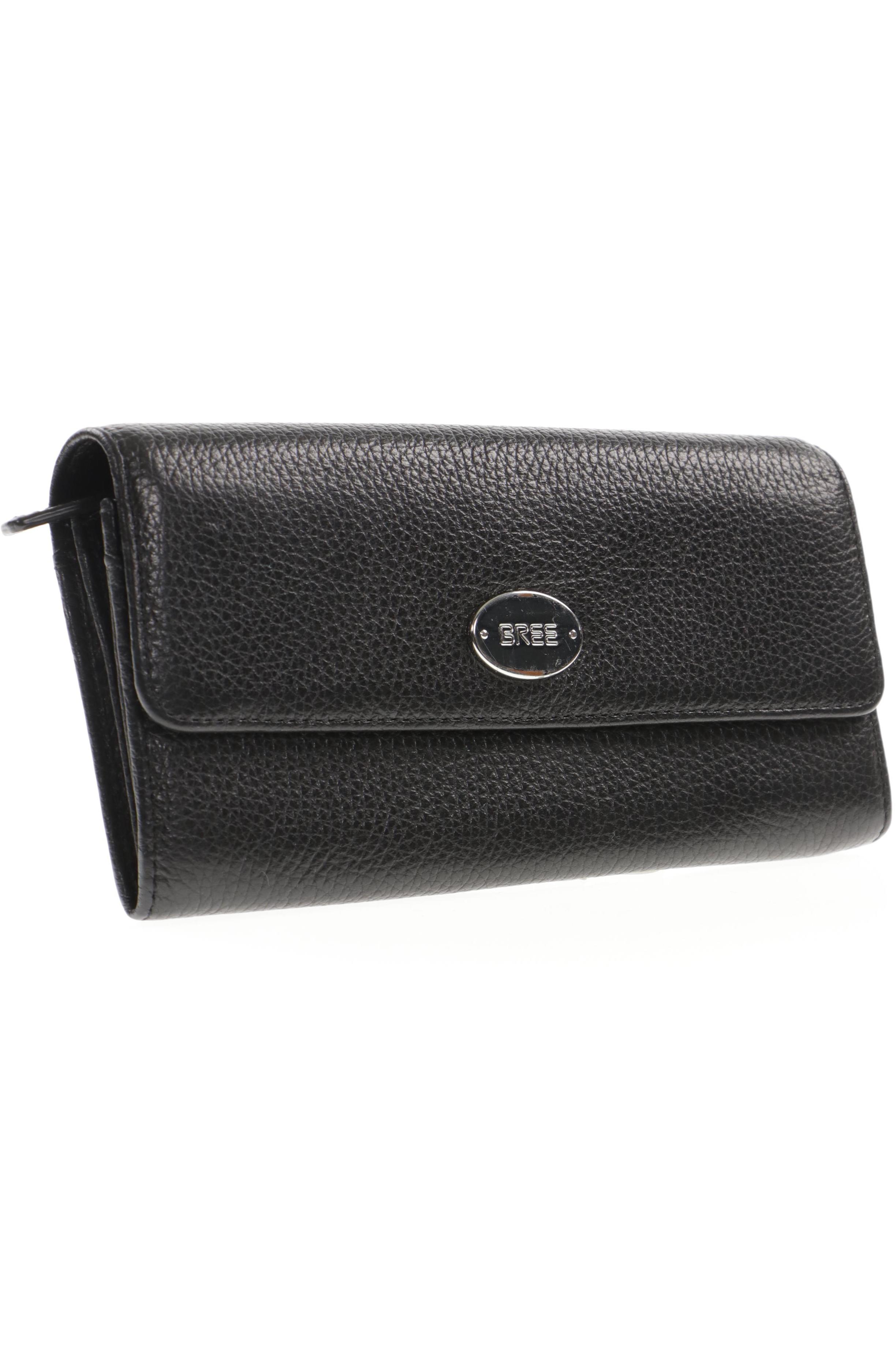 

Bree Damen Portemonnaie, schwarz, Gr.