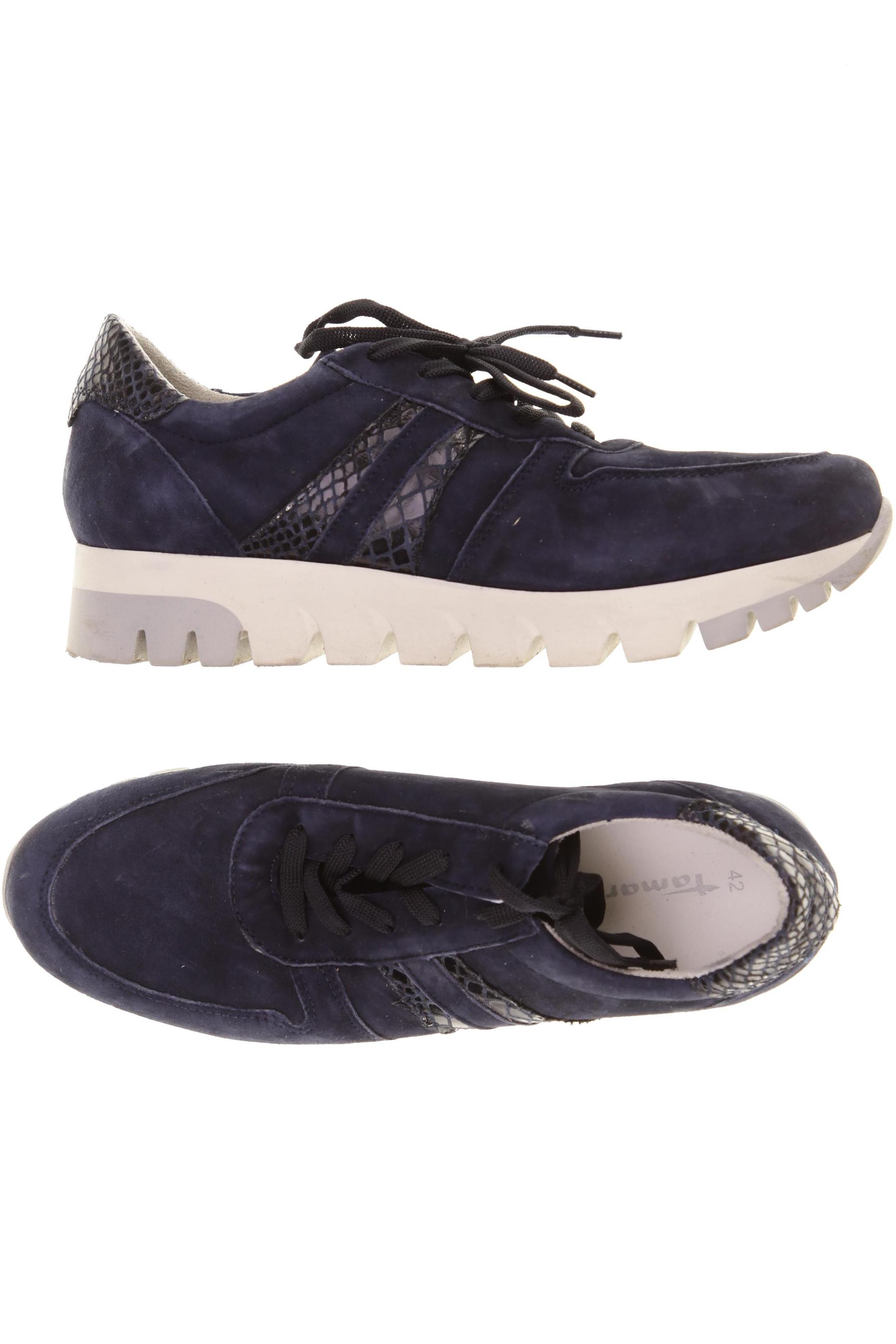 

Tamaris Damen Sneakers, blau, Gr. 42