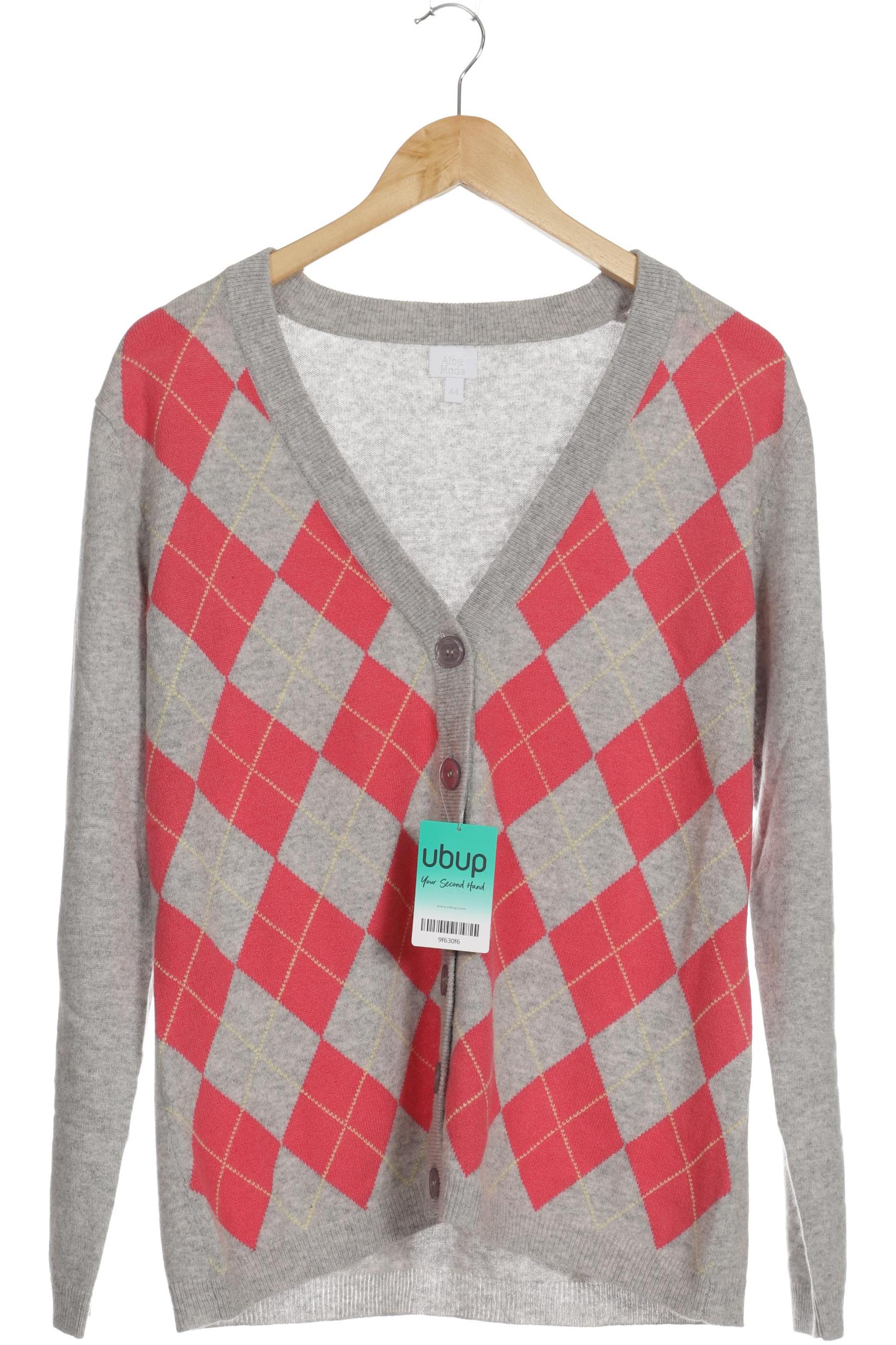 

Alba Moda Damen Strickjacke, grau, Gr. 44