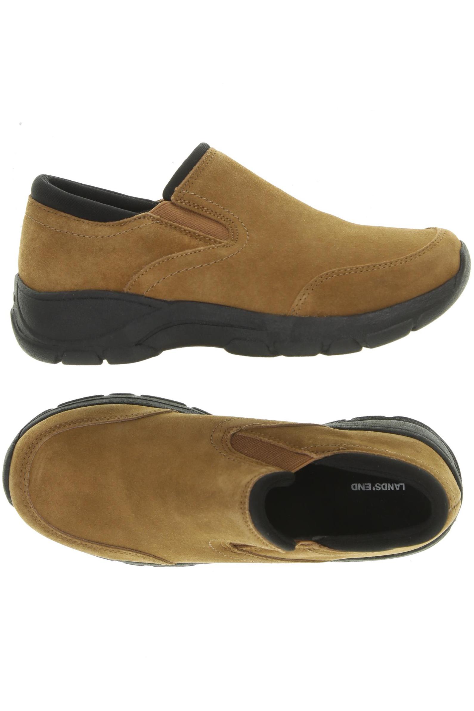 

Lands End Damen Halbschuh, braun, Gr. 38