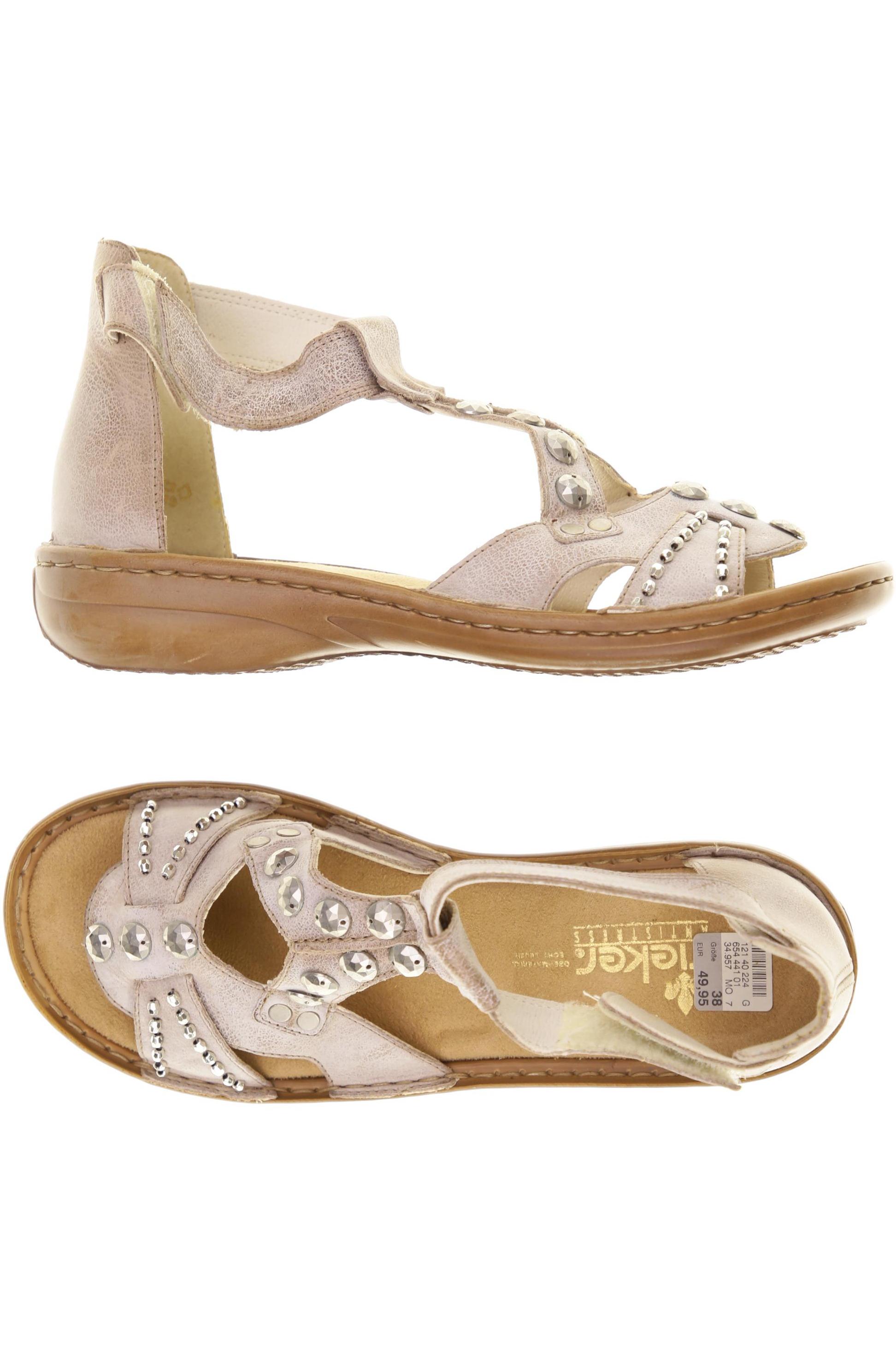 

Rieker Damen Sandale, grau, Gr. 38