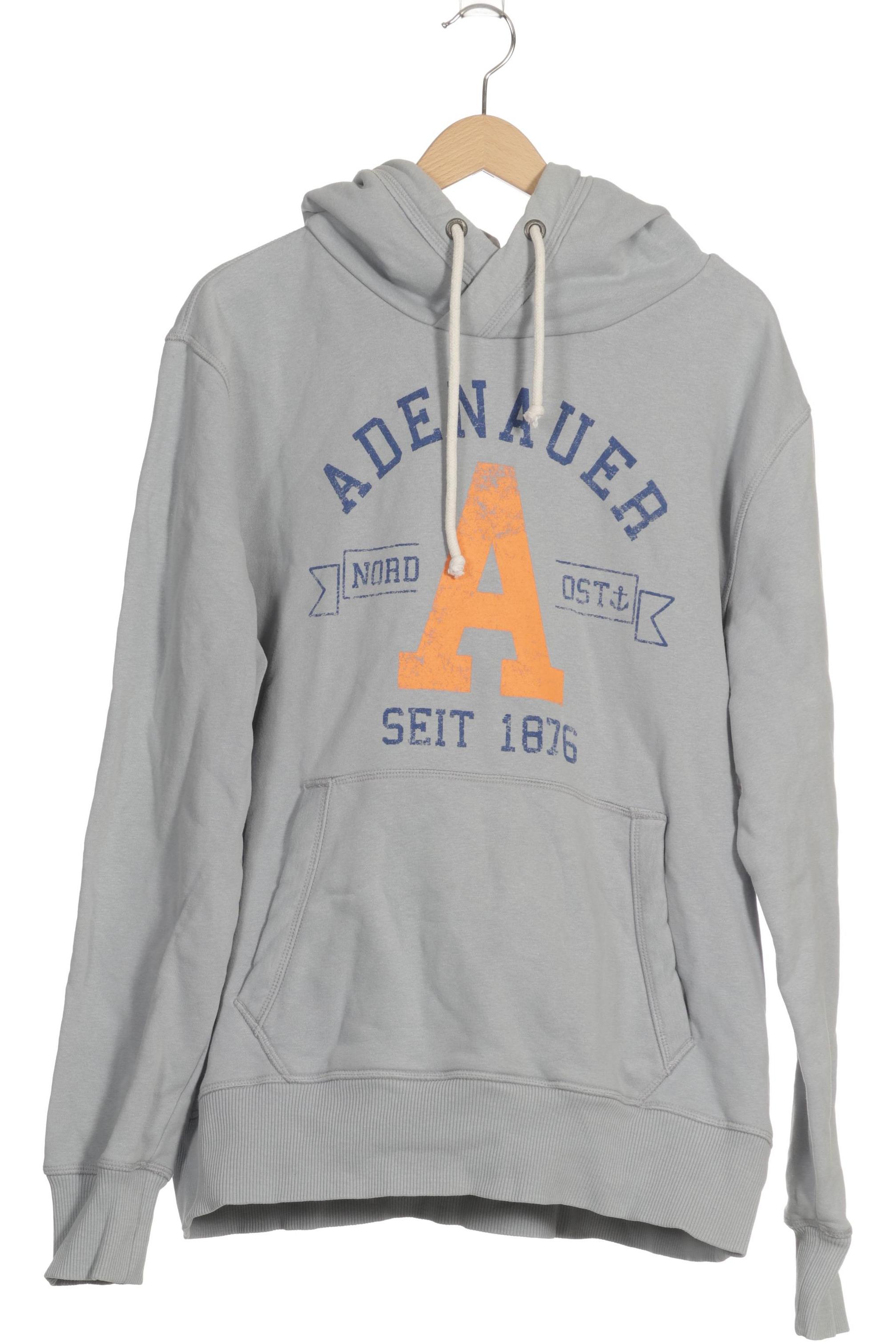 

Adenauer & Co Herren Kapuzenpullover, blau, Gr.