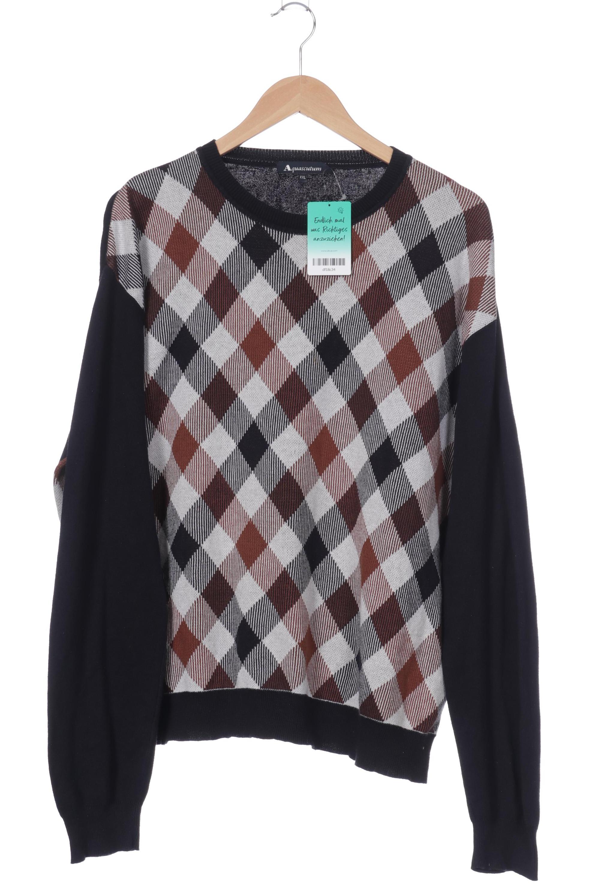 

Aquascutum Herren Pullover, blau, Gr.