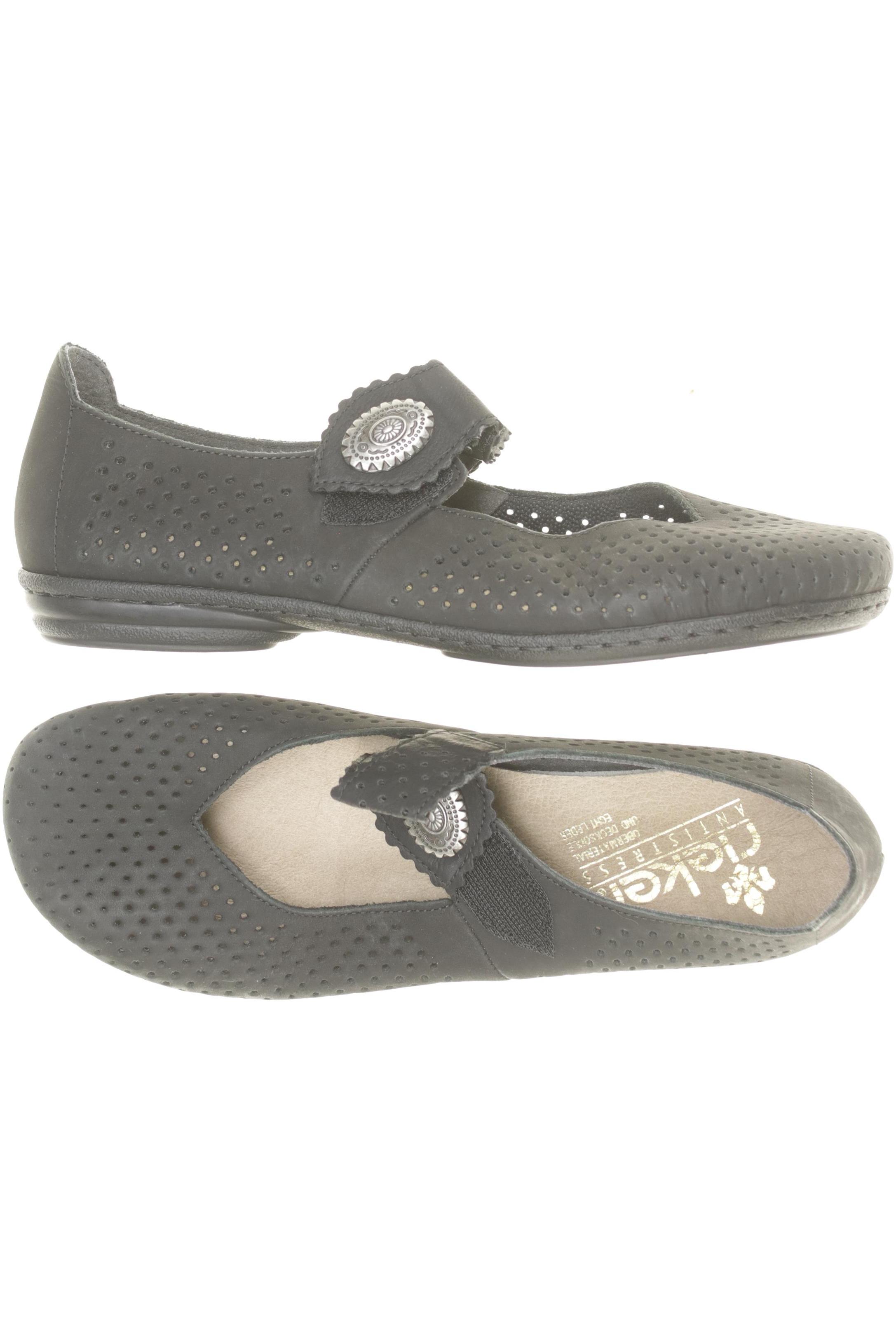 

Rieker Damen Ballerinas, schwarz, Gr. 38
