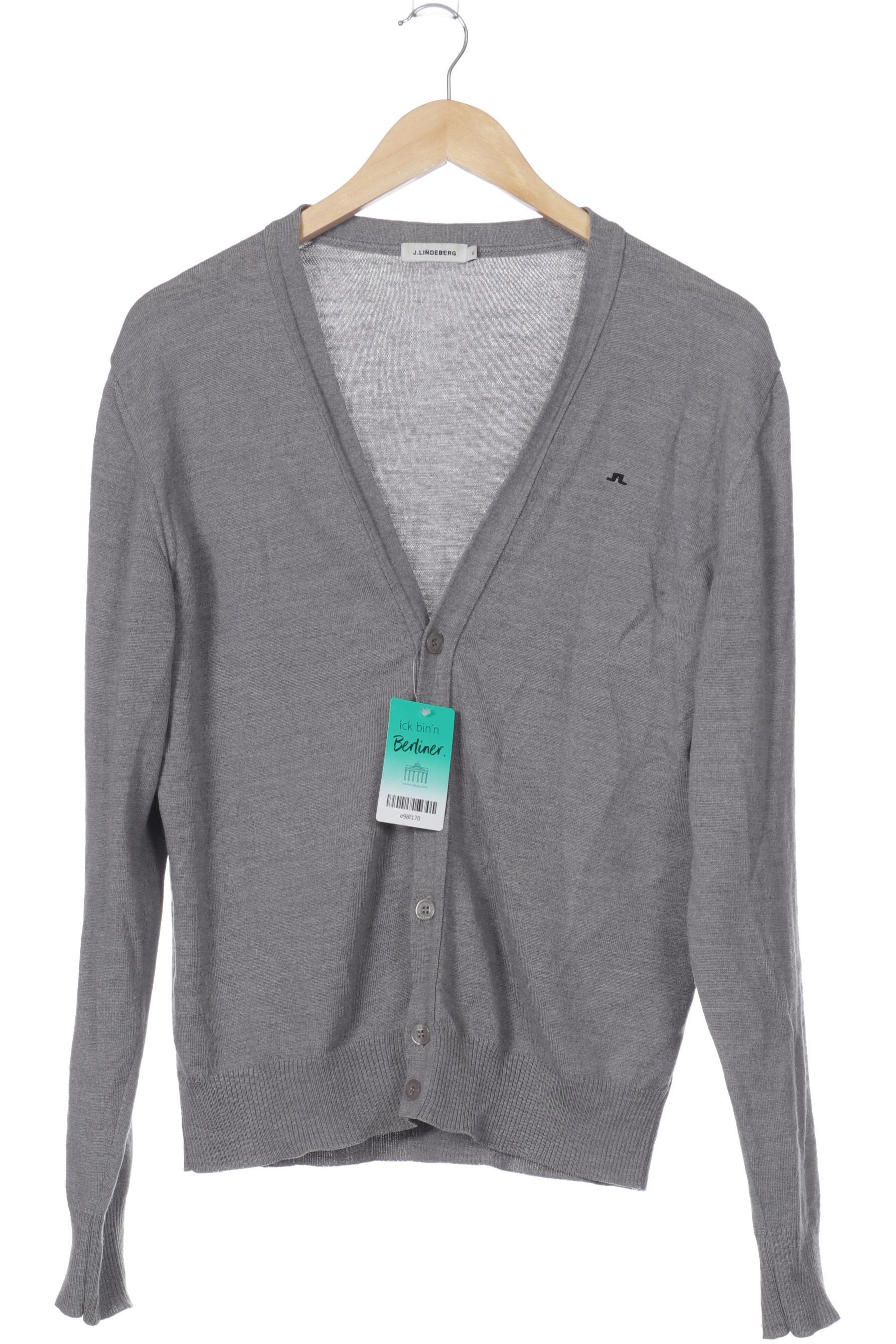 

J.lindeberg Herren Strickjacke, grau, Gr.