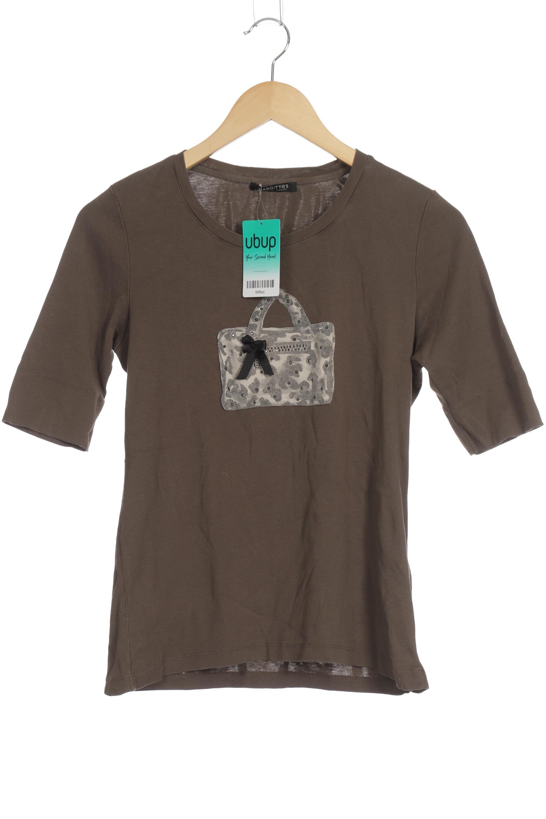 

Margittes Damen T-Shirt, braun, Gr. 40