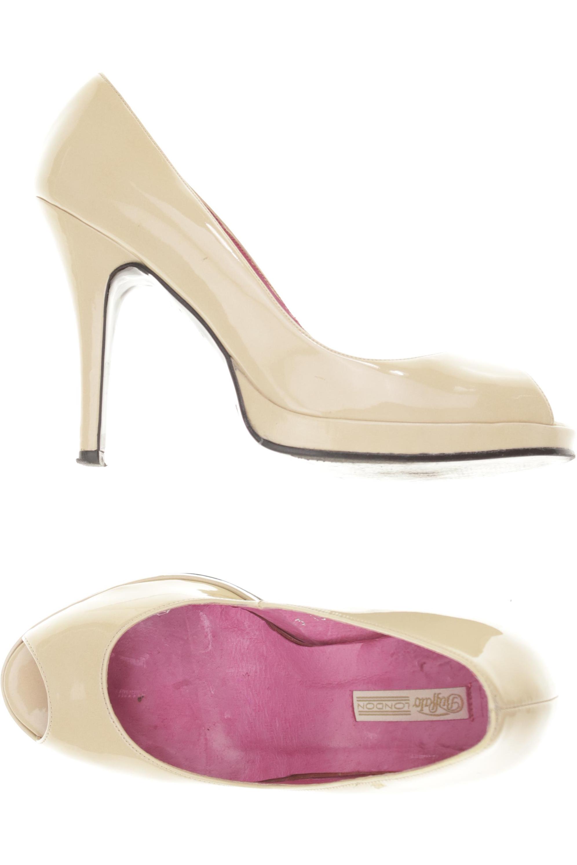 

Buffalo London Damen Pumps, beige, Gr. 38