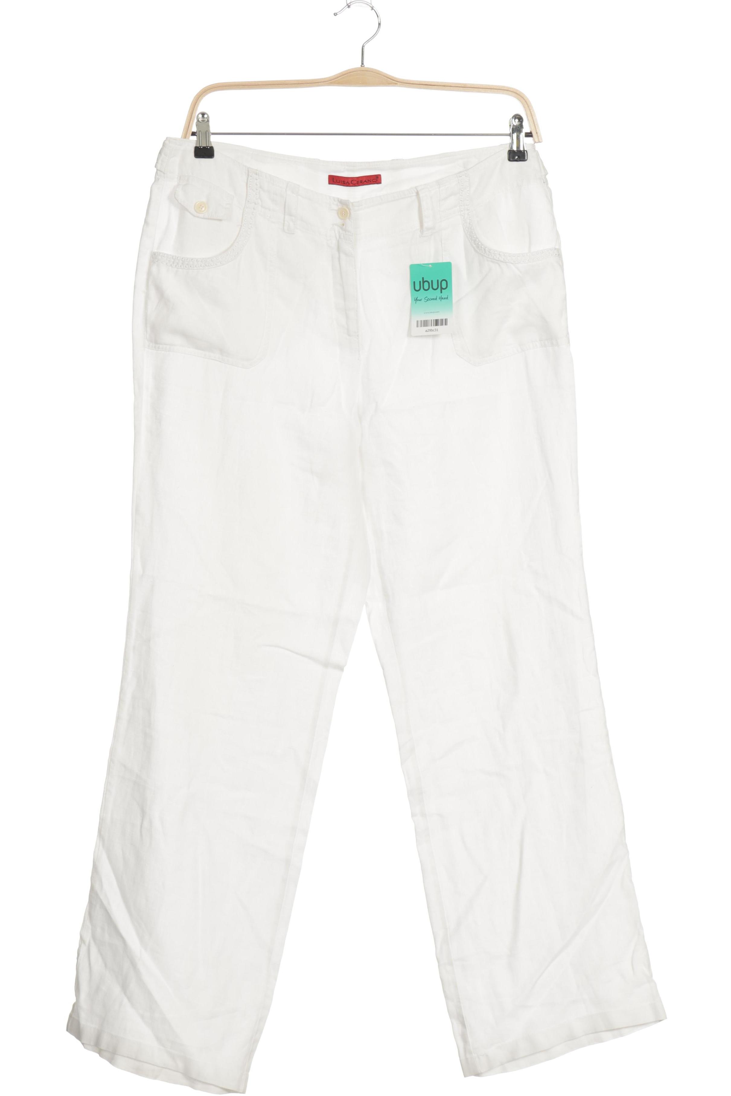 

Luisa Cerano Damen Stoffhose, weiß, Gr. 42