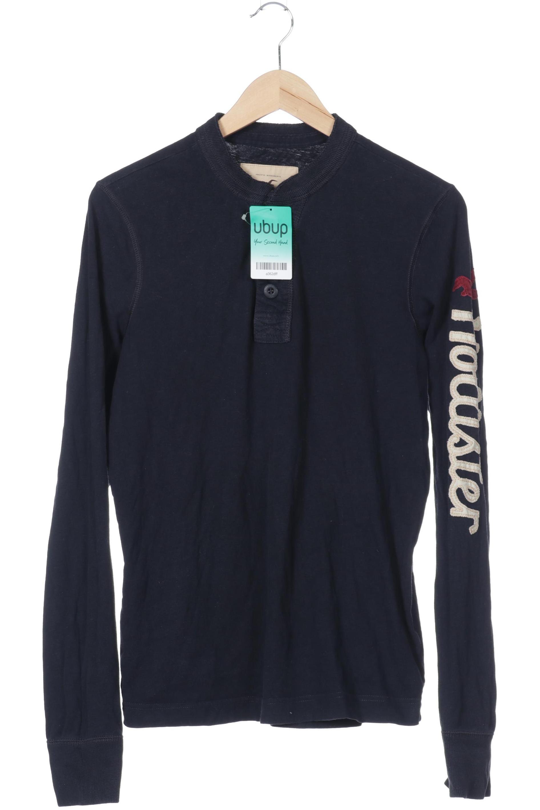 

Hollister Herren Langarmshirt, blau, Gr.