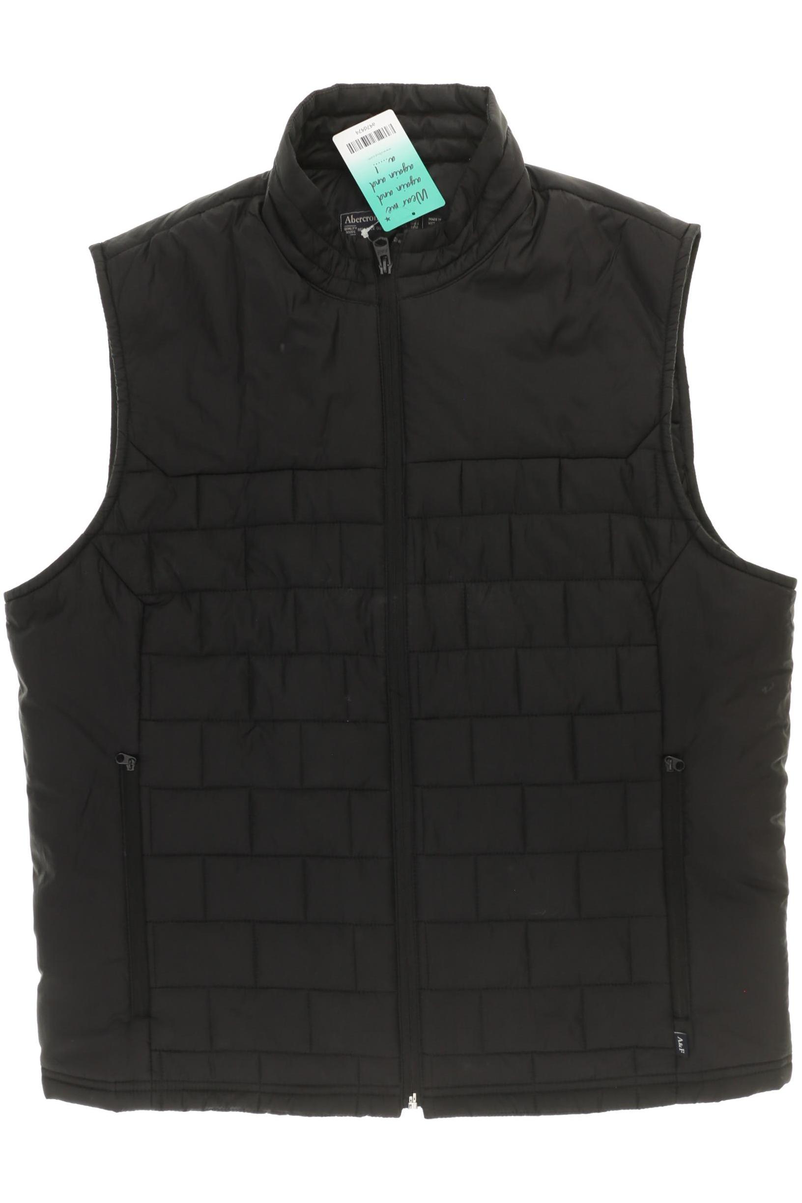 

Abercrombie & Fitch Herren Weste, schwarz, Gr.