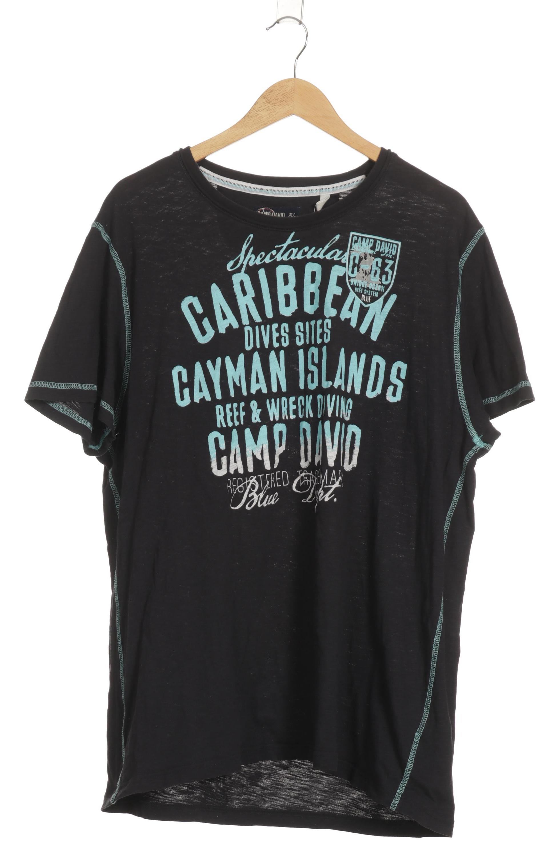 

Camp David Herren T-Shirt, blau, Gr.