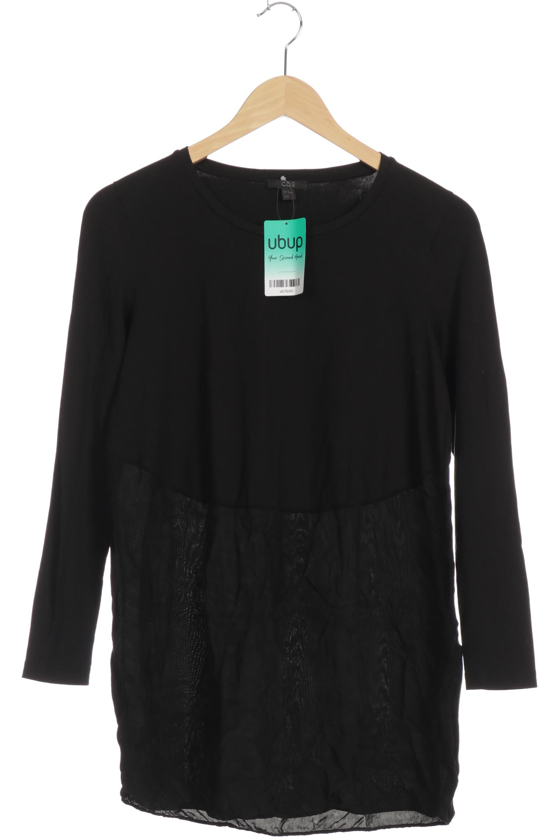 

COS Damen Langarmshirt, schwarz, Gr.