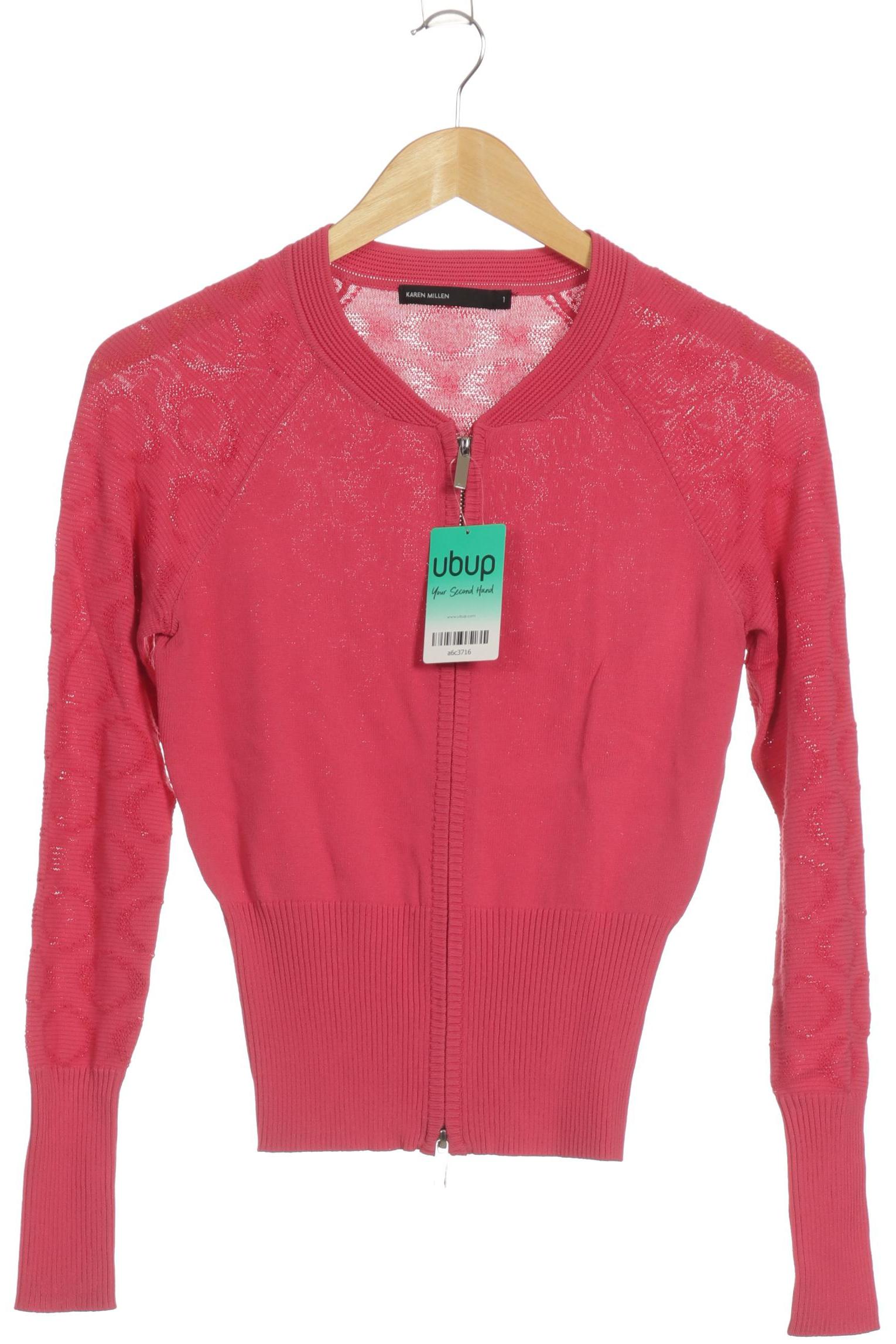 

Karen Millen Damen Strickjacke, pink, Gr.