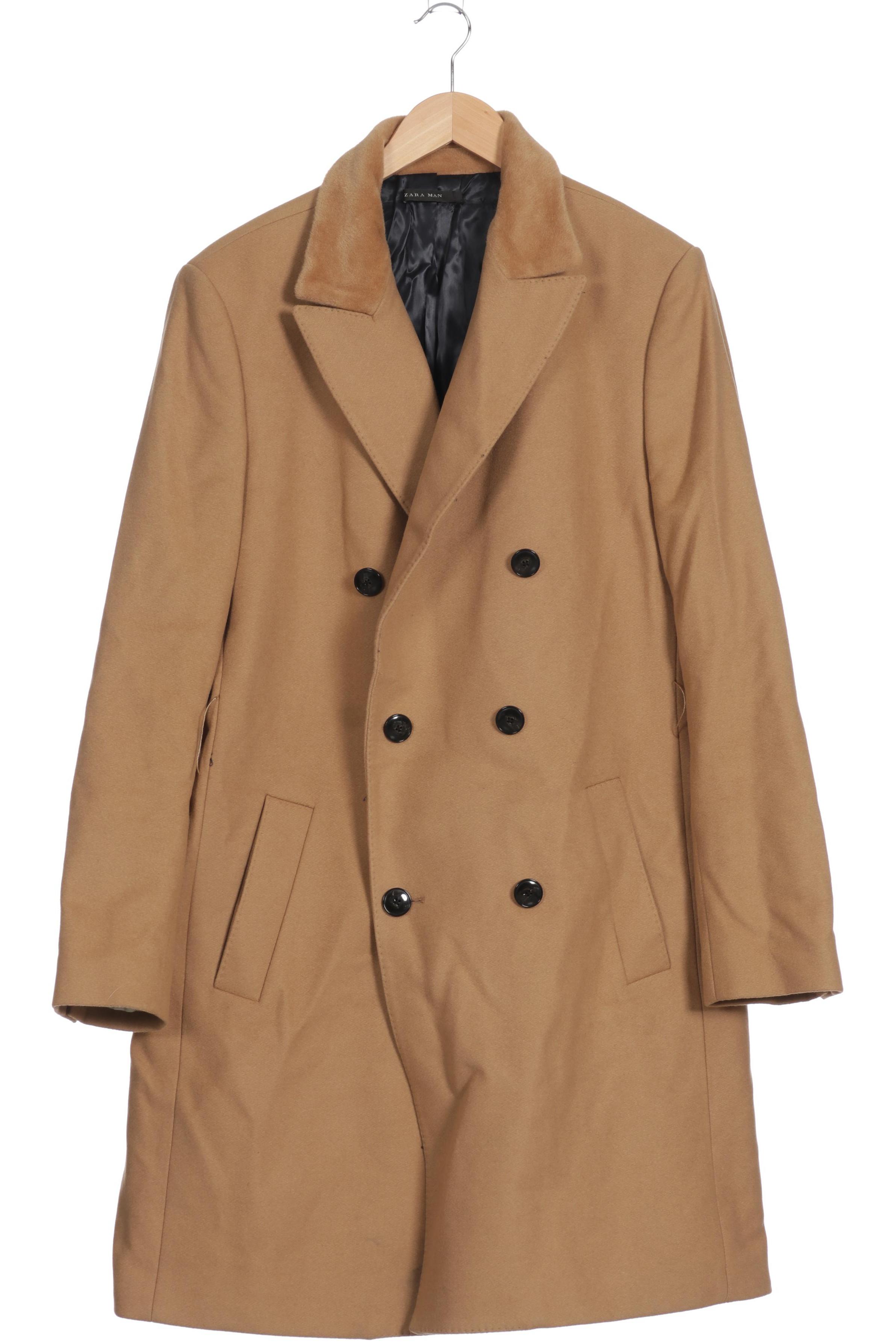 

Zara Herren Mantel, beige, Gr.