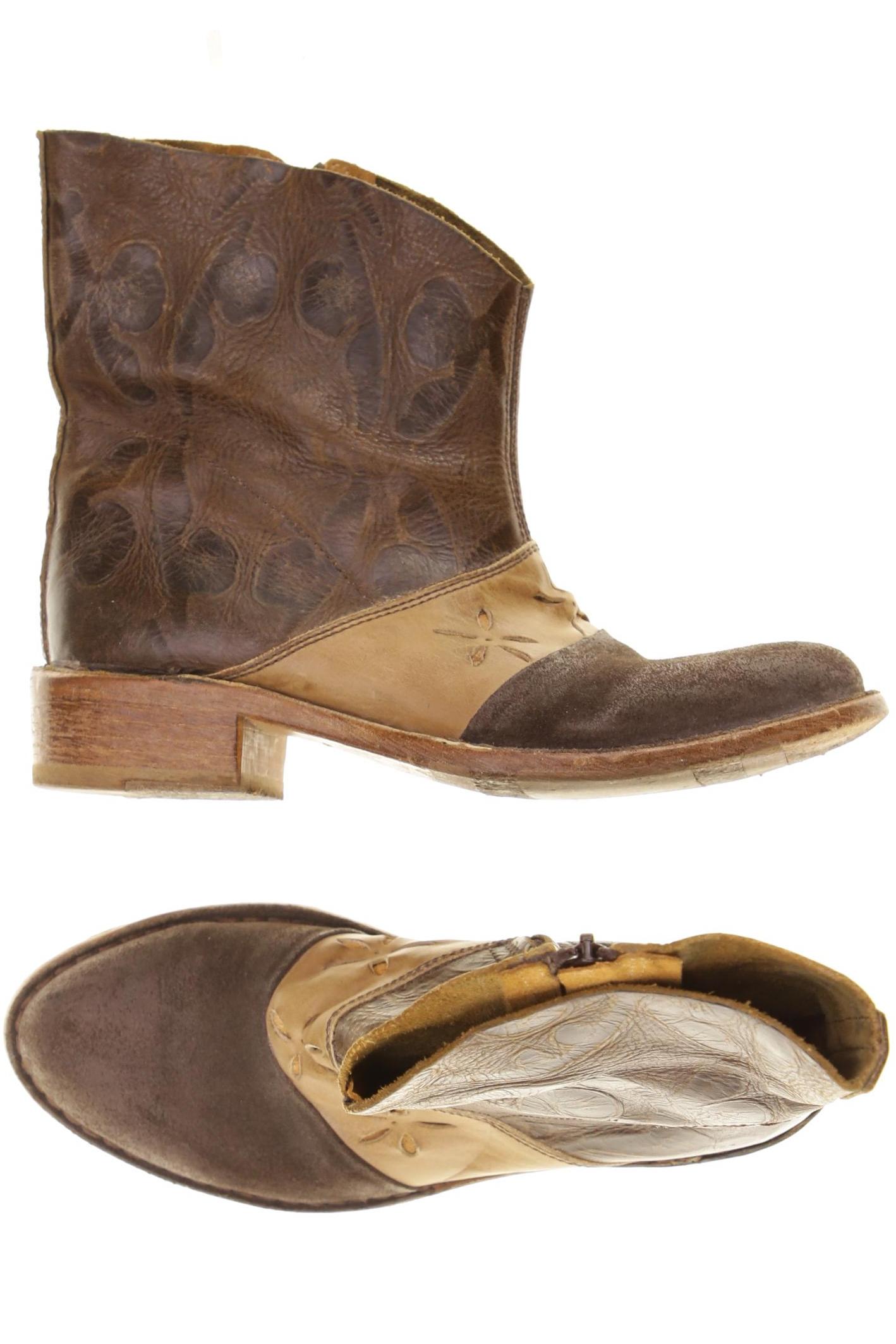 

Moma Damen Stiefelette, braun, Gr. 35.5