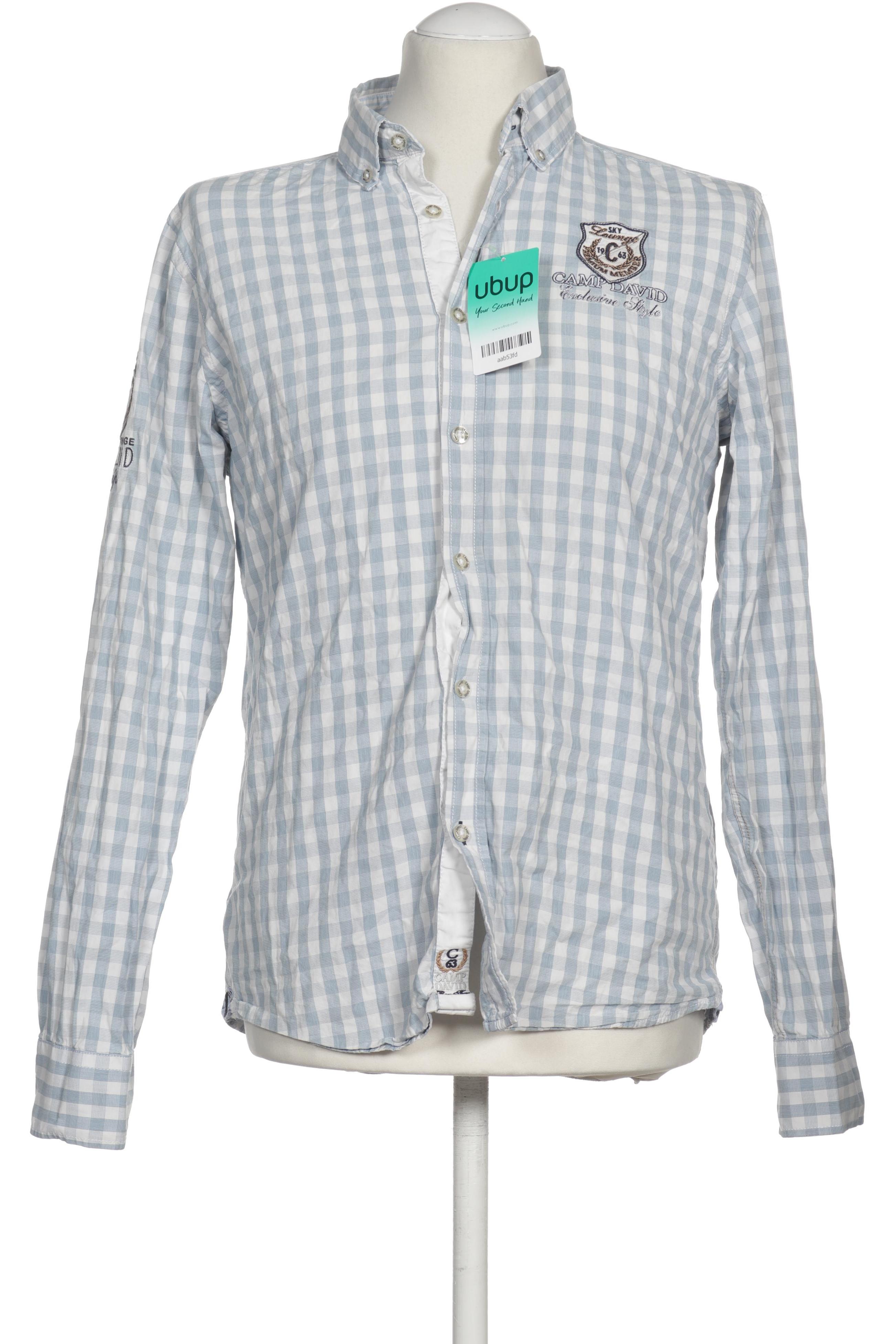 

Camp David Herren Hemd, blau, Gr.