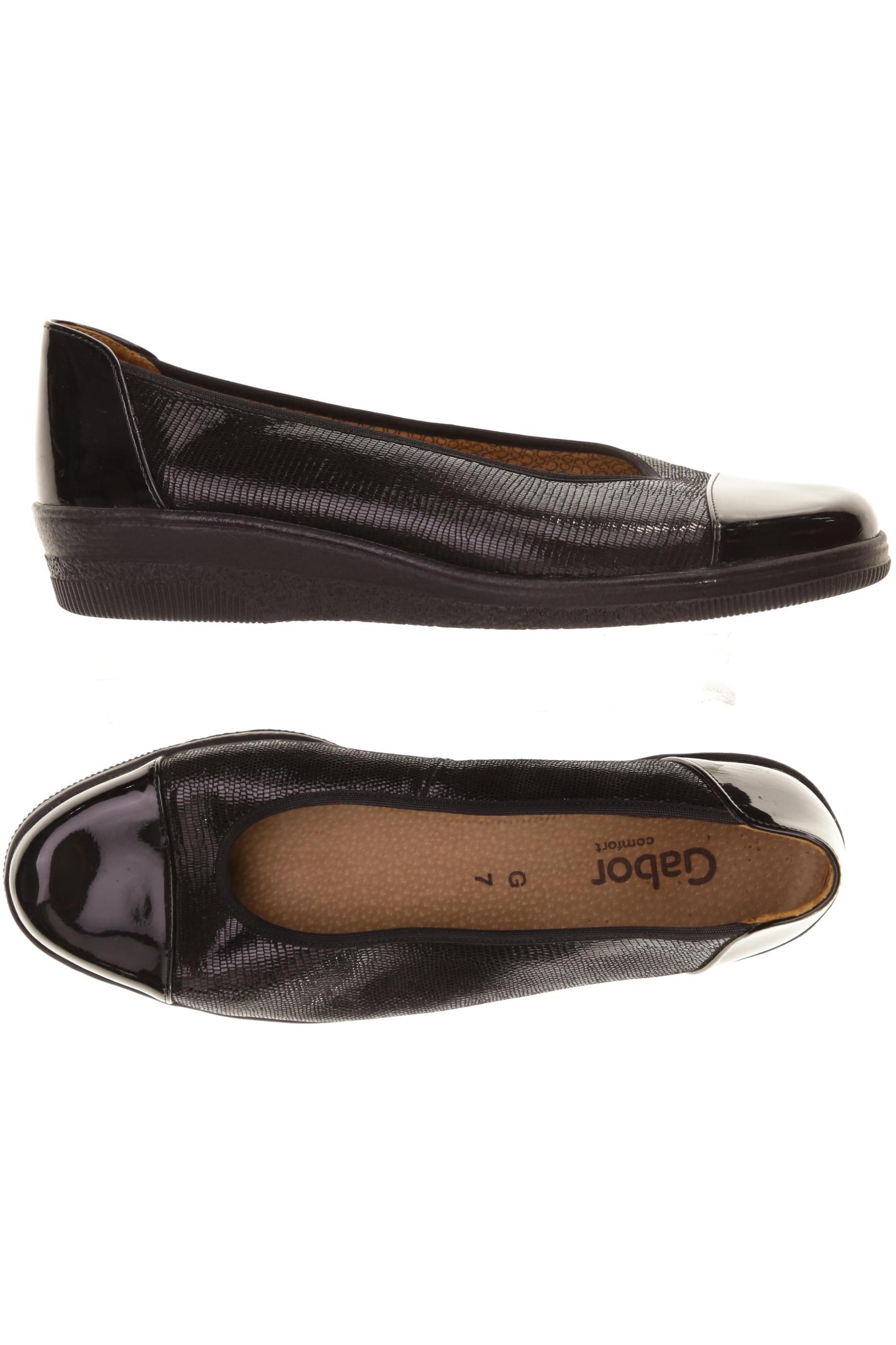 

Gabor Damen Halbschuh, schwarz, Gr. 7