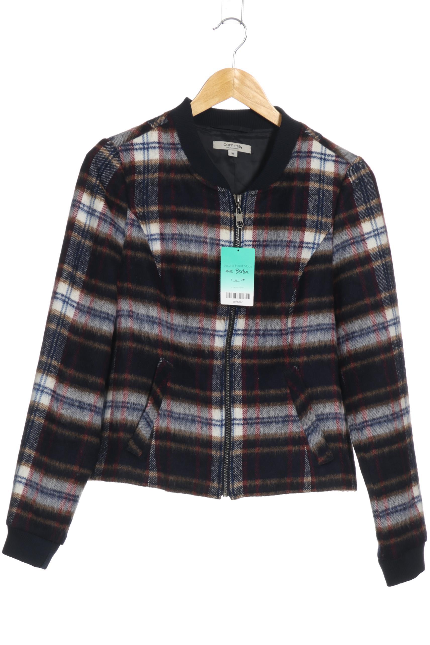 

Comma Damen Jacke, blau, Gr. 38