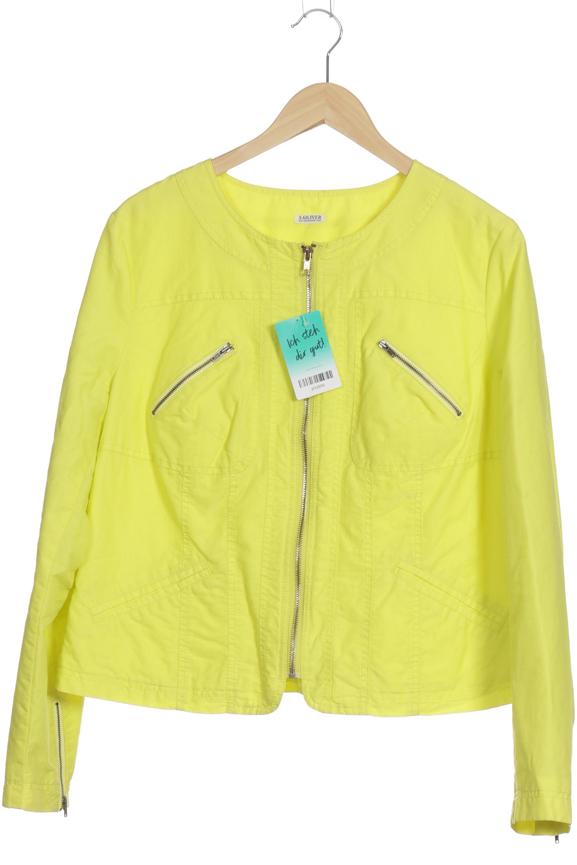 

s.Oliver Damen Jacke, gelb, Gr.