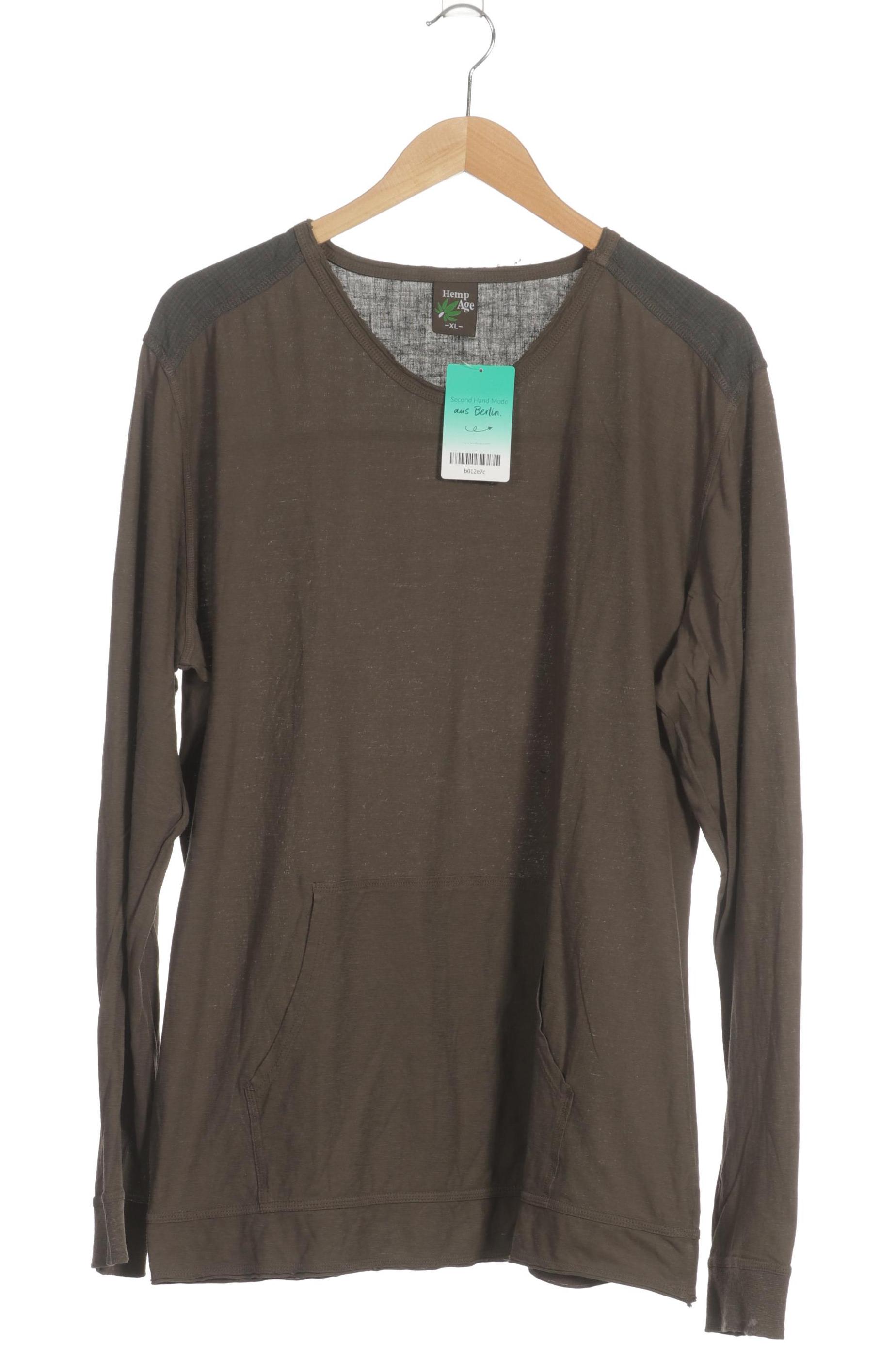 

HempAge Herren Langarmshirt, grün, Gr.