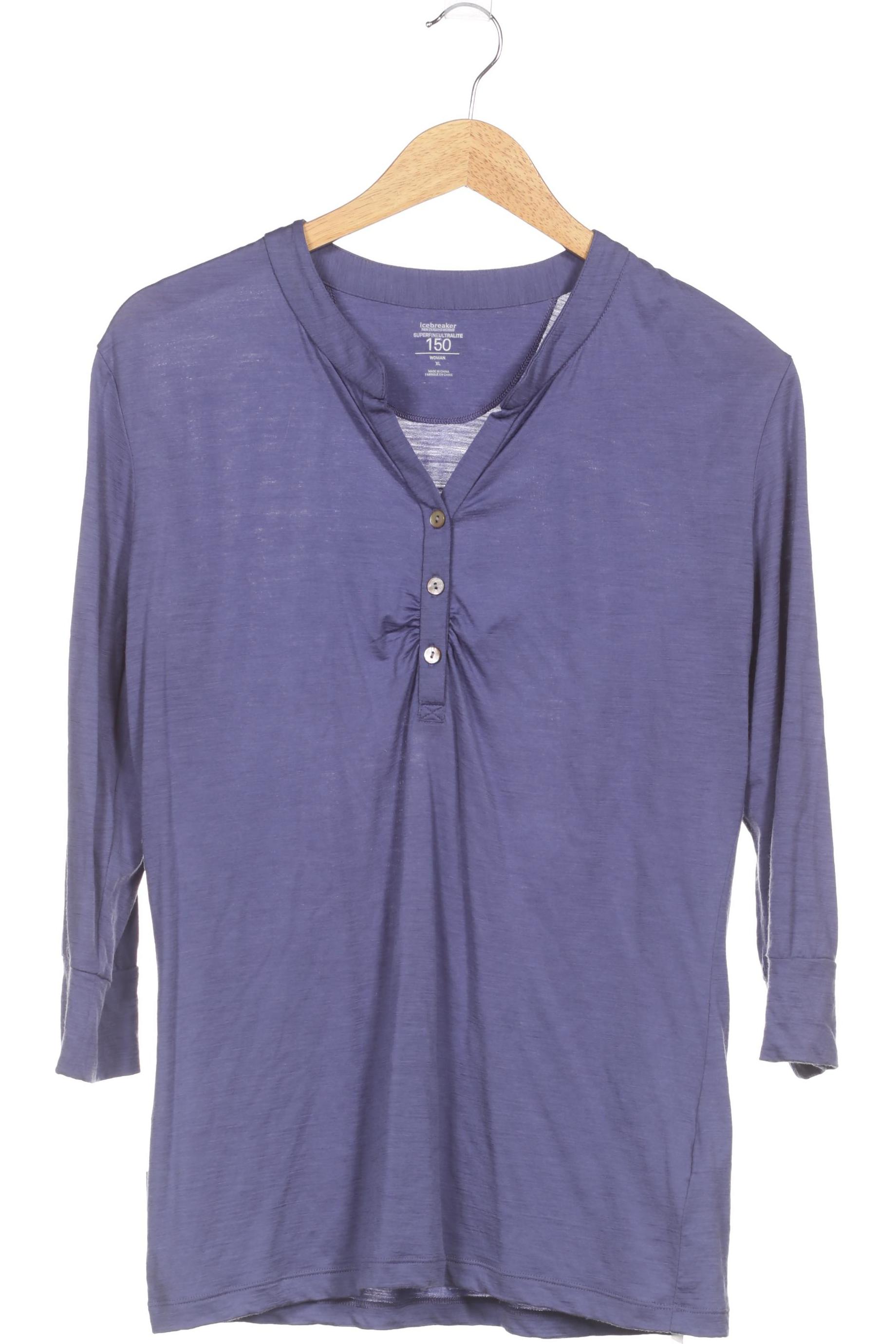 

Icebreaker Damen Langarmshirt, blau, Gr.