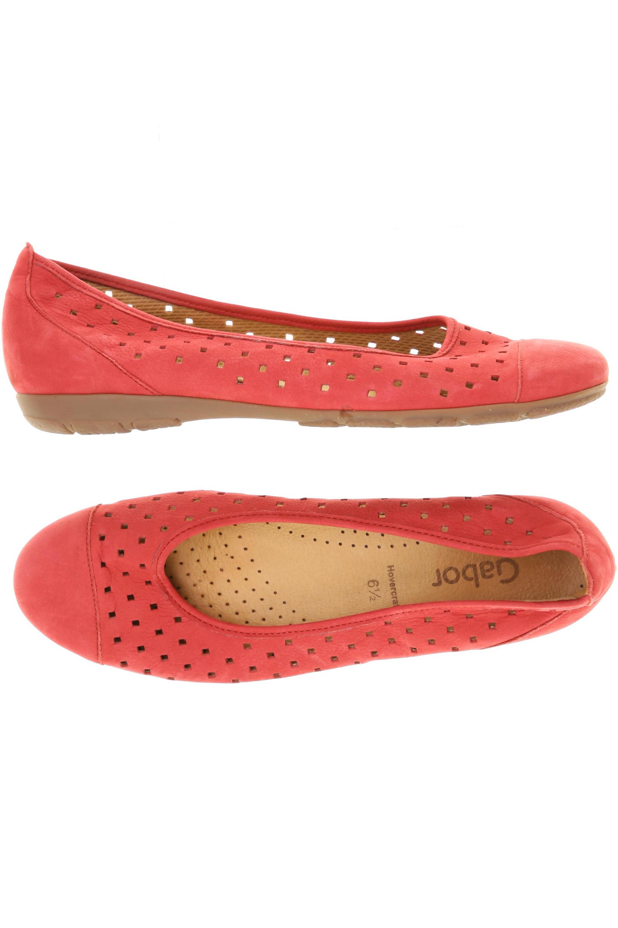 

Gabor Damen Ballerinas, rot, Gr. 6.5
