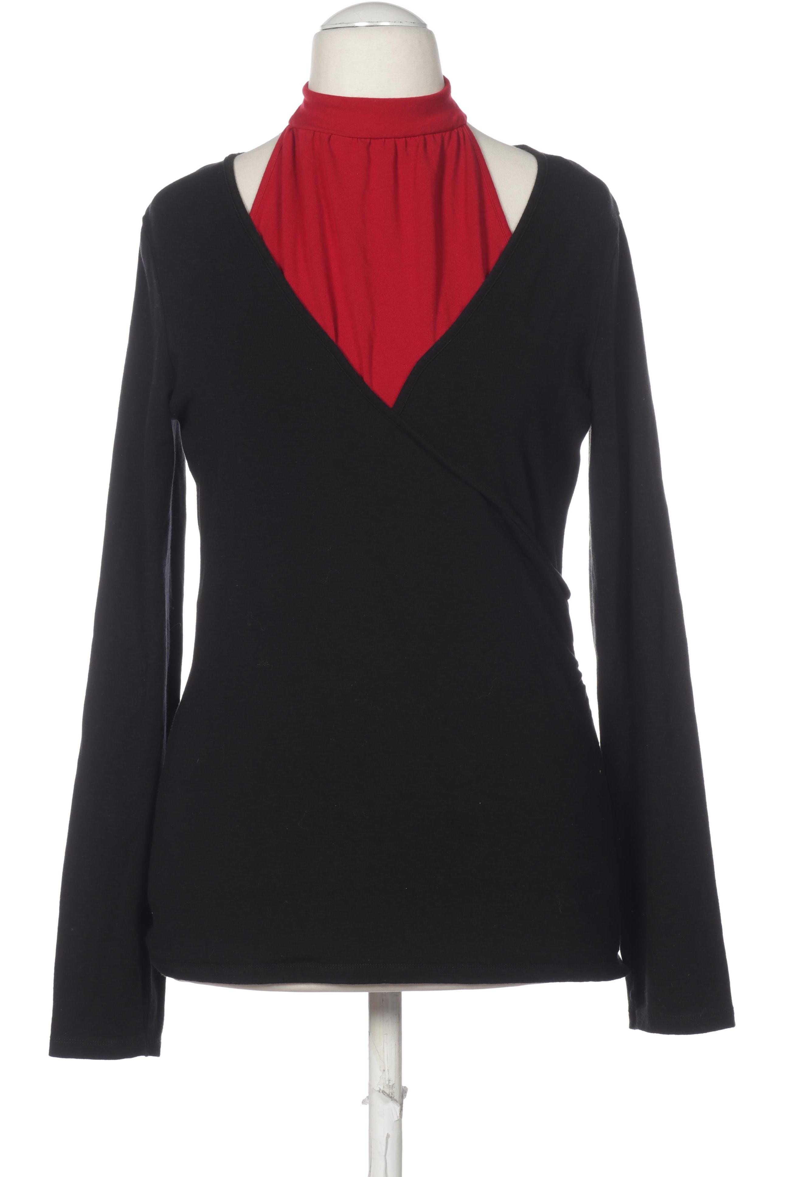 

Comma Damen Langarmshirt, schwarz, Gr. 40