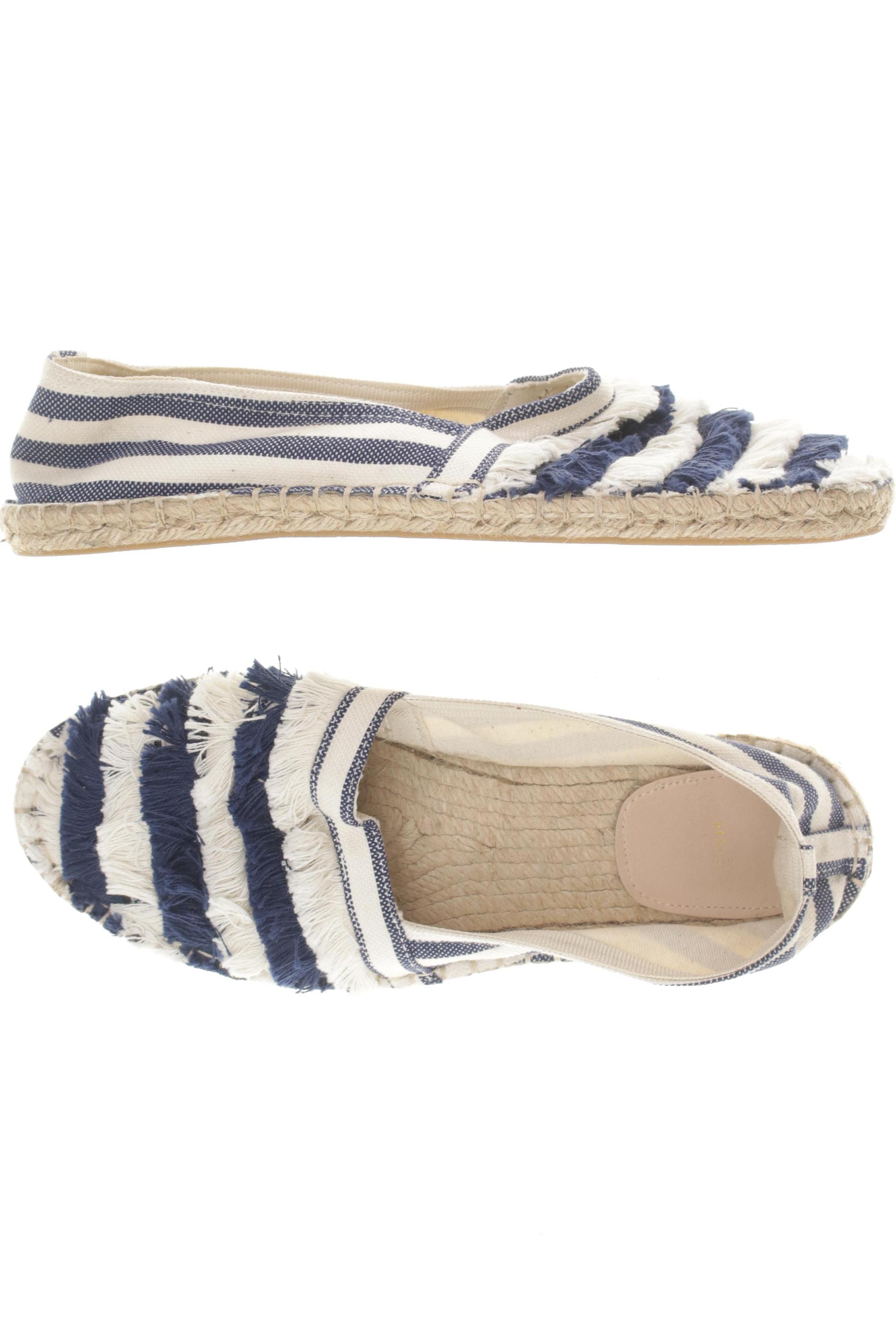 

Mango Damen Halbschuh, blau, Gr. 40