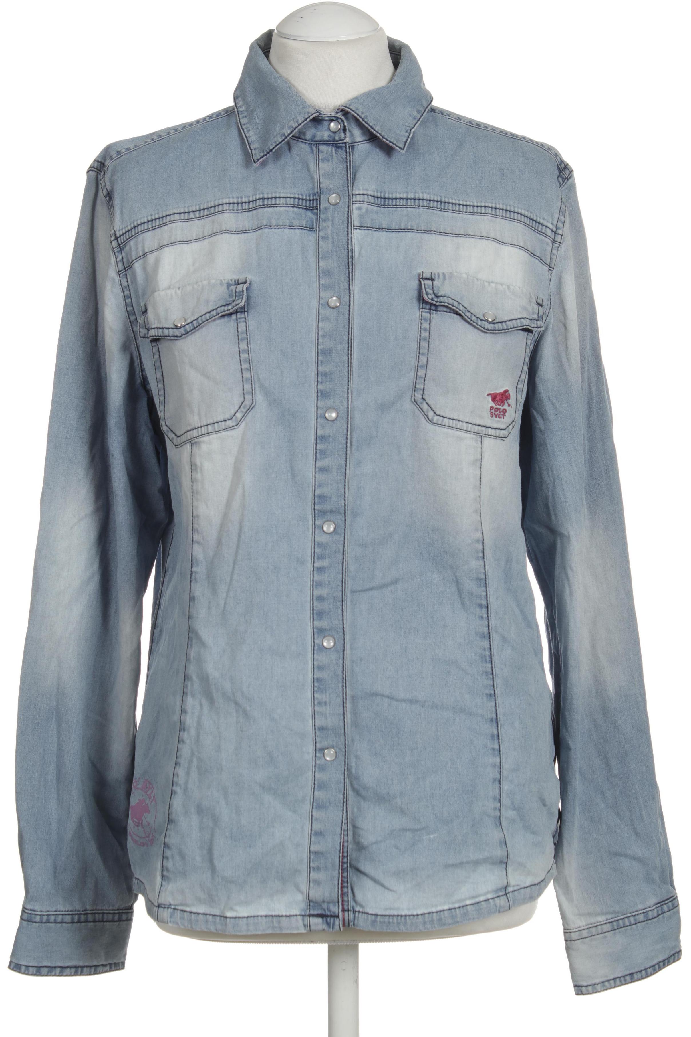 

Polo Sylt Damen Bluse, blau, Gr.