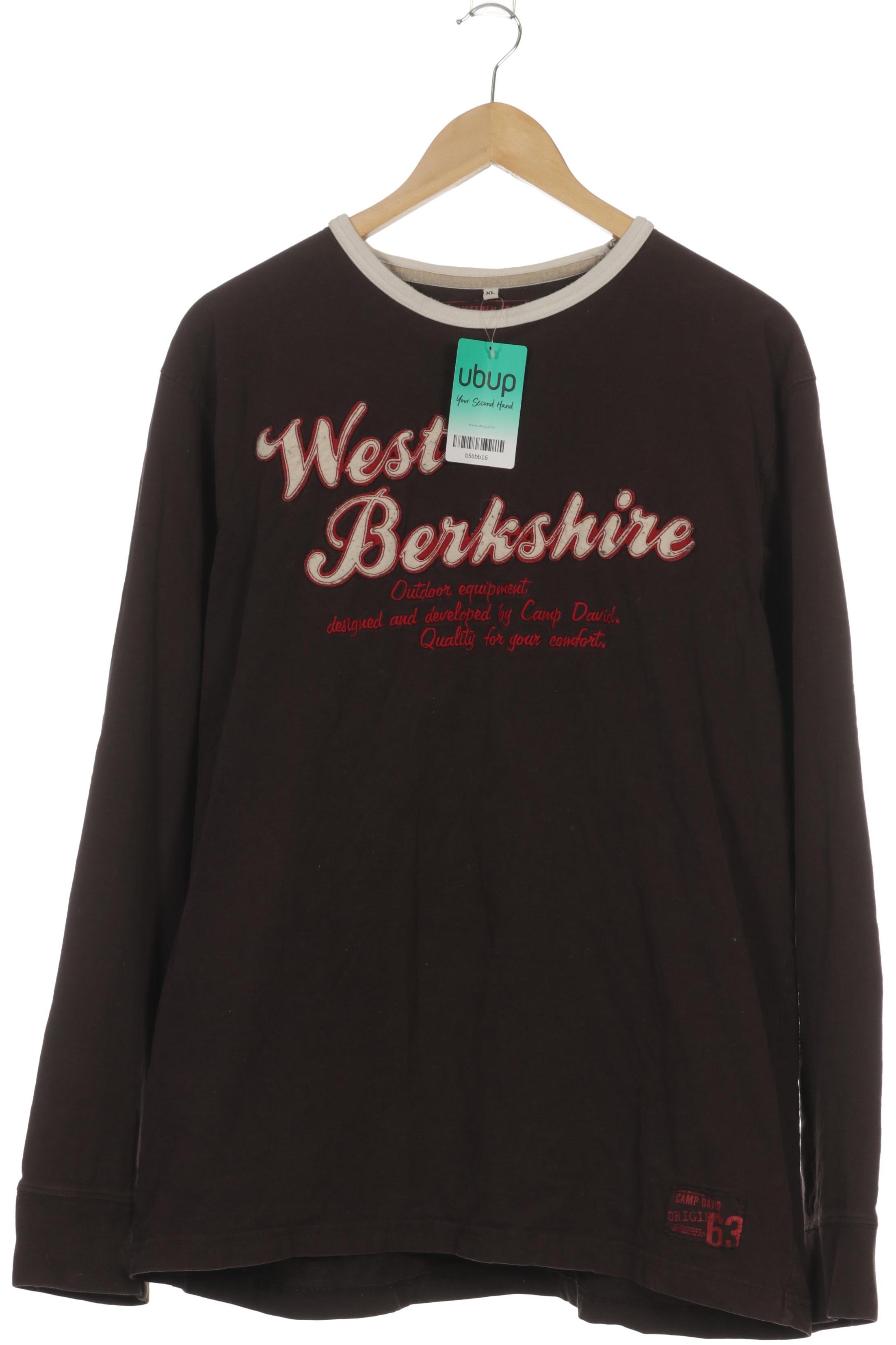 

Camp David Herren Sweatshirt, braun, Gr.
