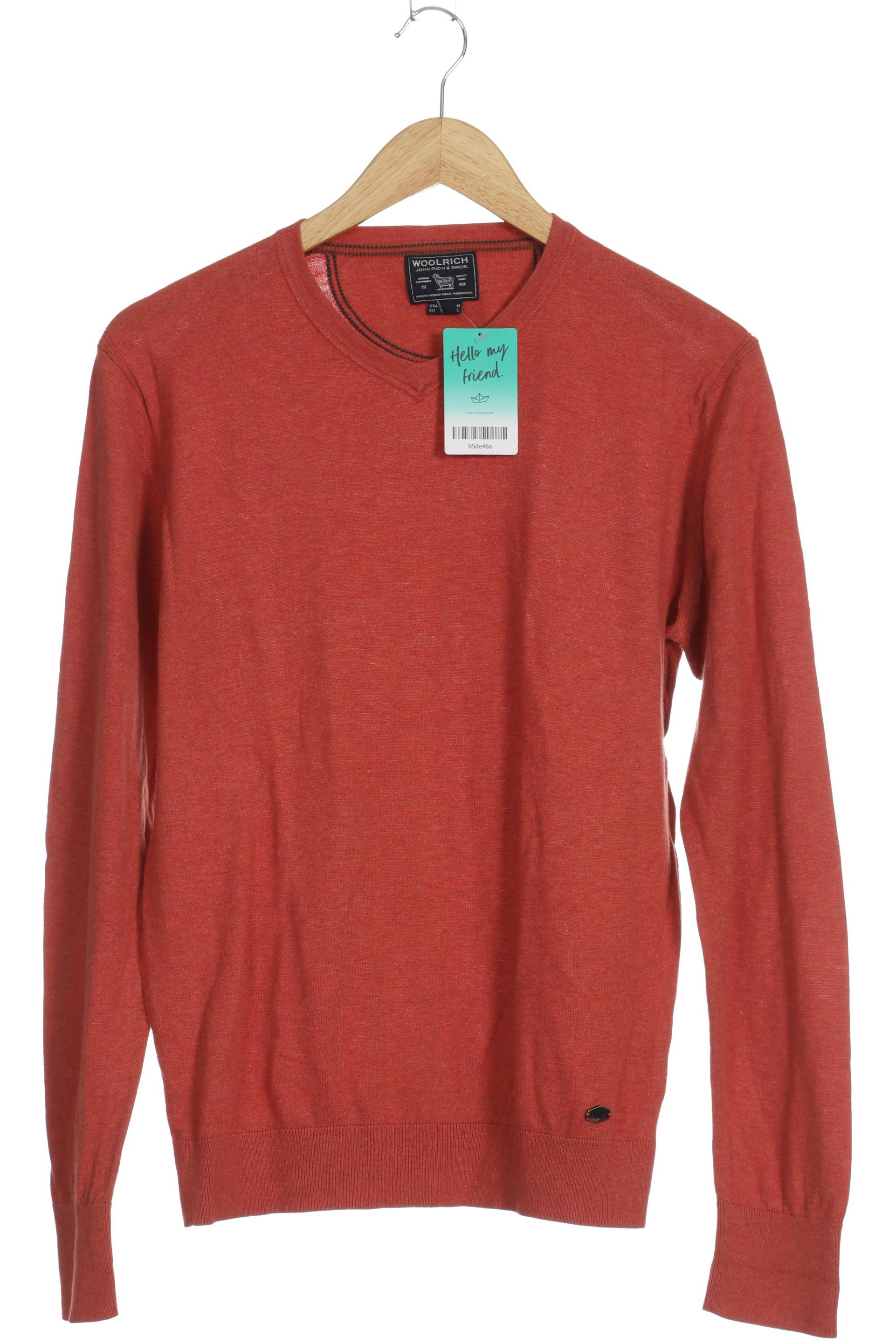 

Woolrich Herren Pullover, orange, Gr.