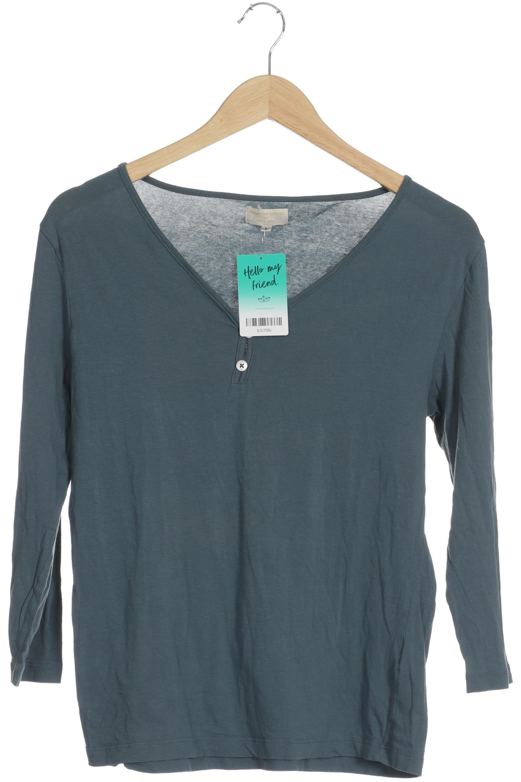 

Noa Noa Damen Langarmshirt, grau, Gr.