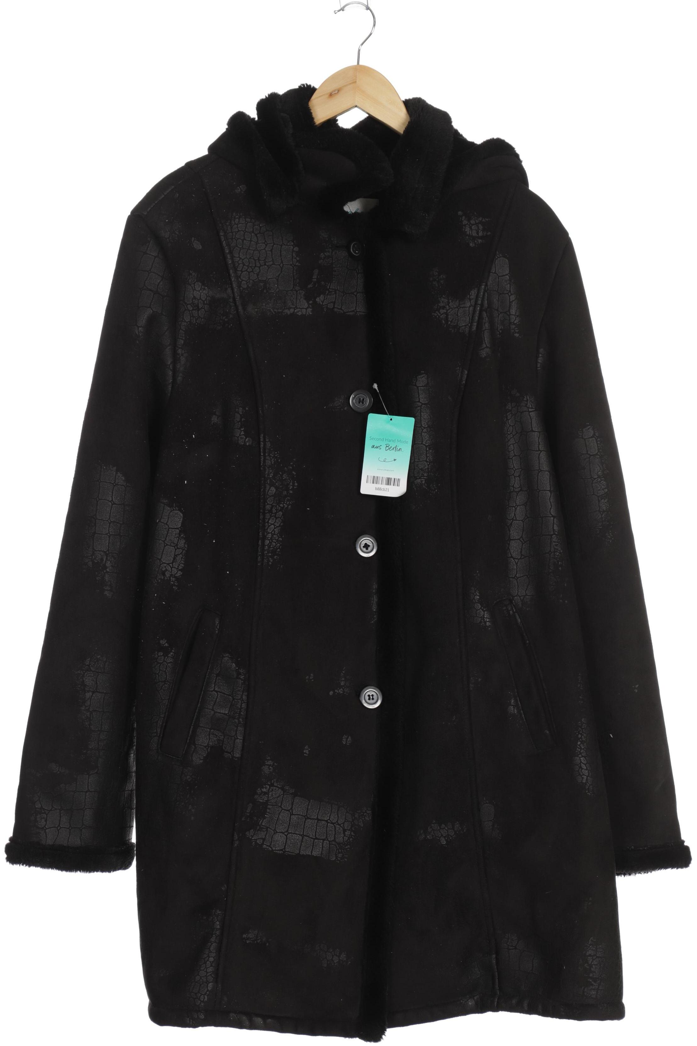 

Ulla Popken Damen Mantel, schwarz, Gr. 46