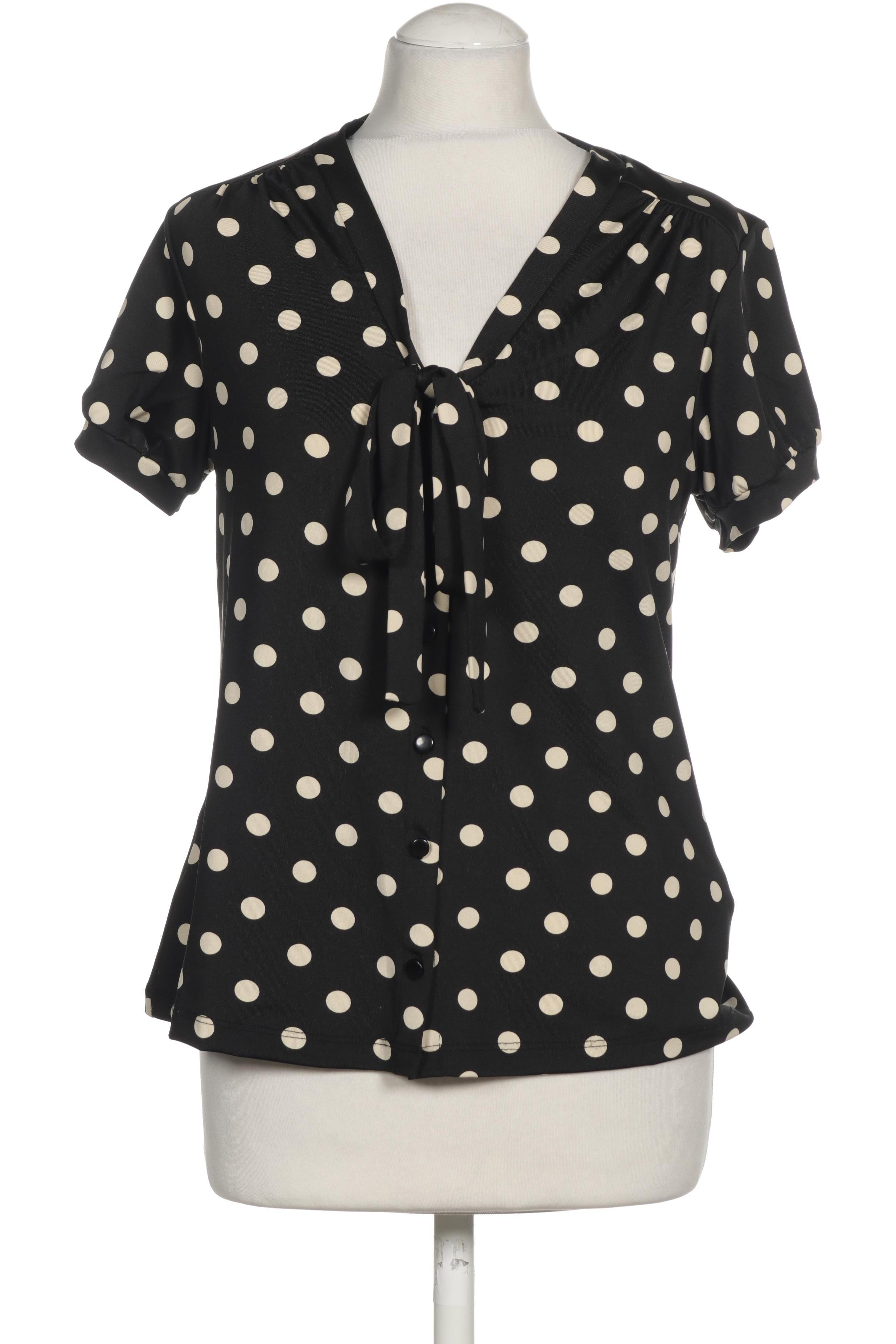 

King Louie Damen Bluse, schwarz, Gr.