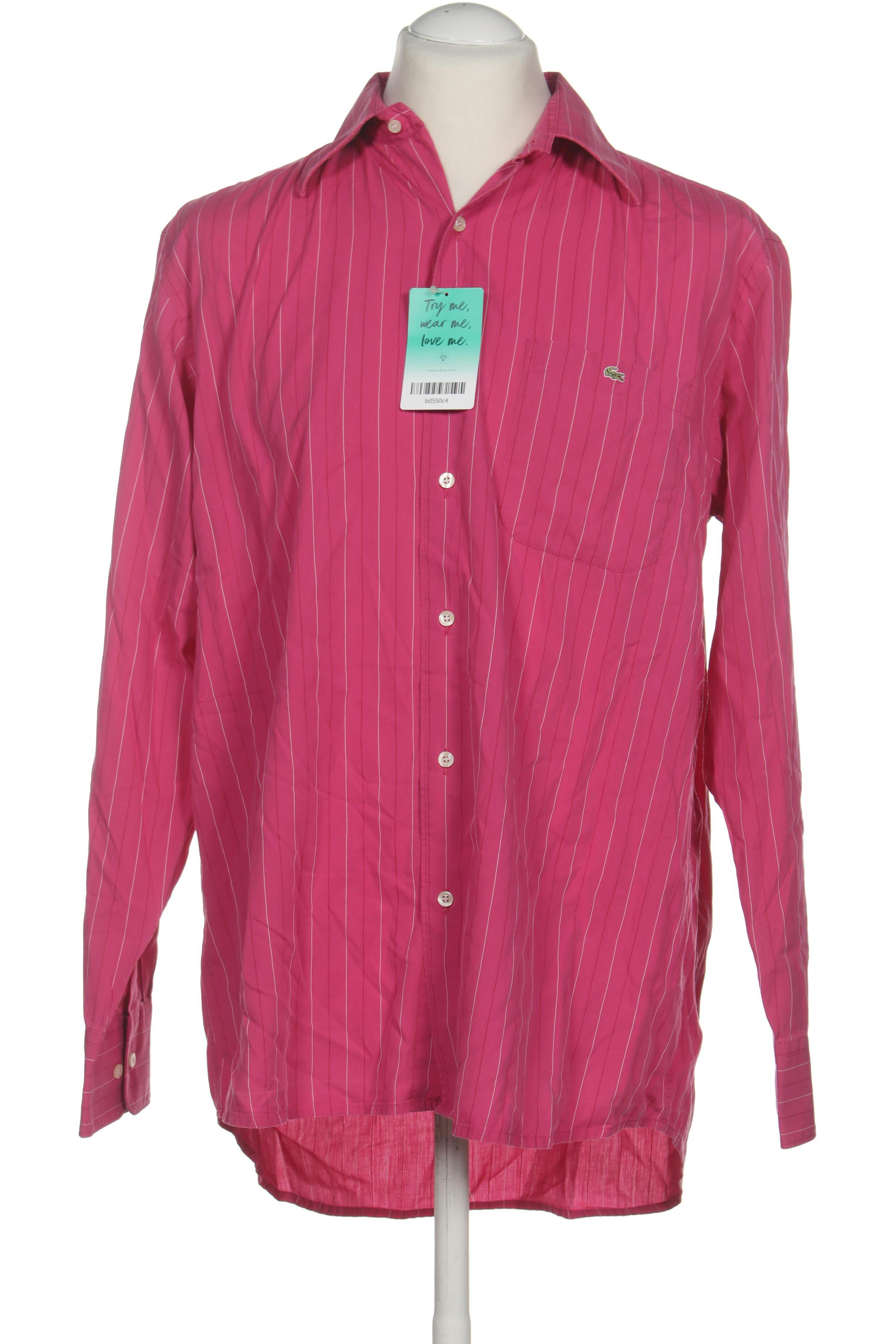 

Lacoste Herren Hemd, pink, Gr. 44
