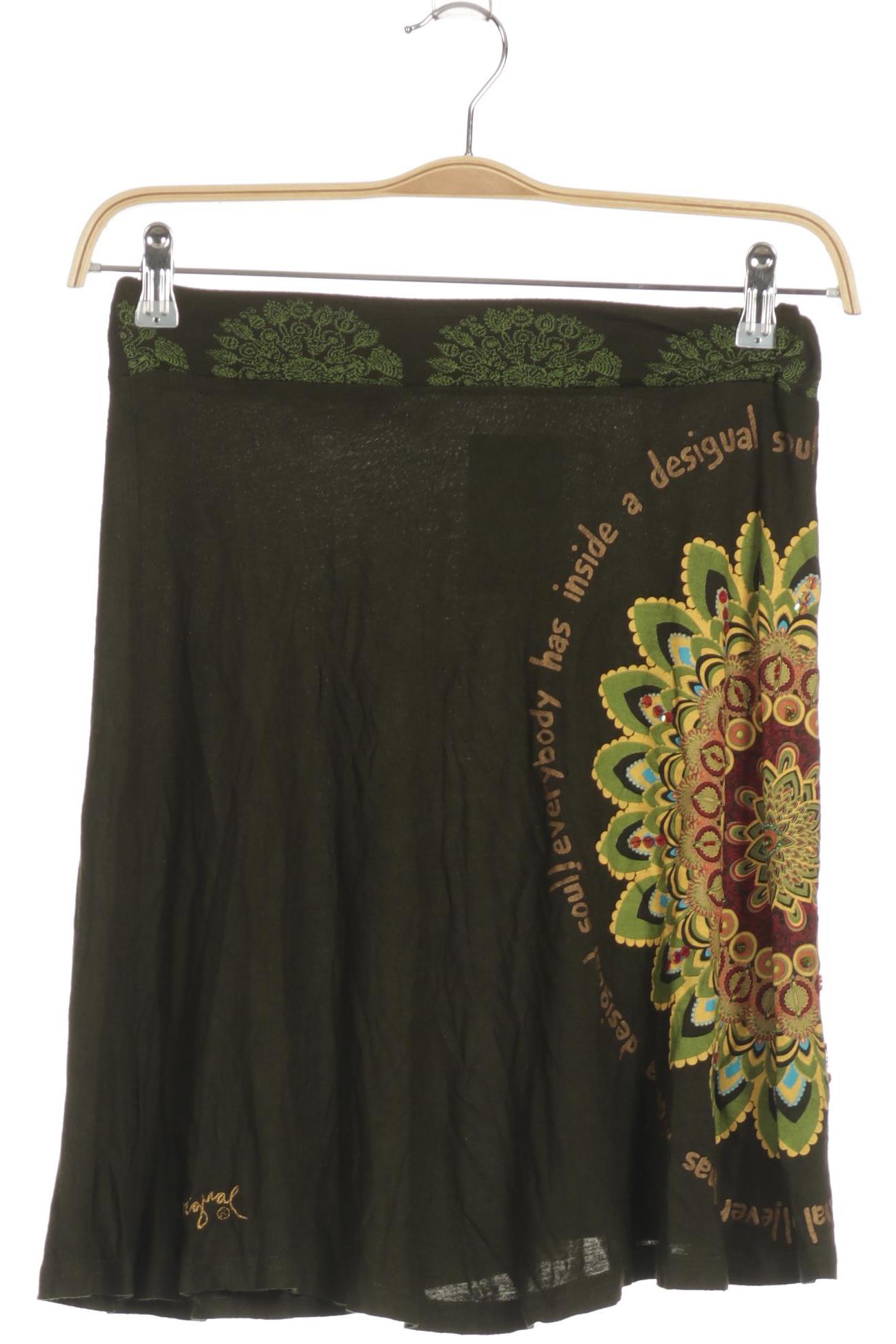 

Desigual Damen Rock, grün, Gr.