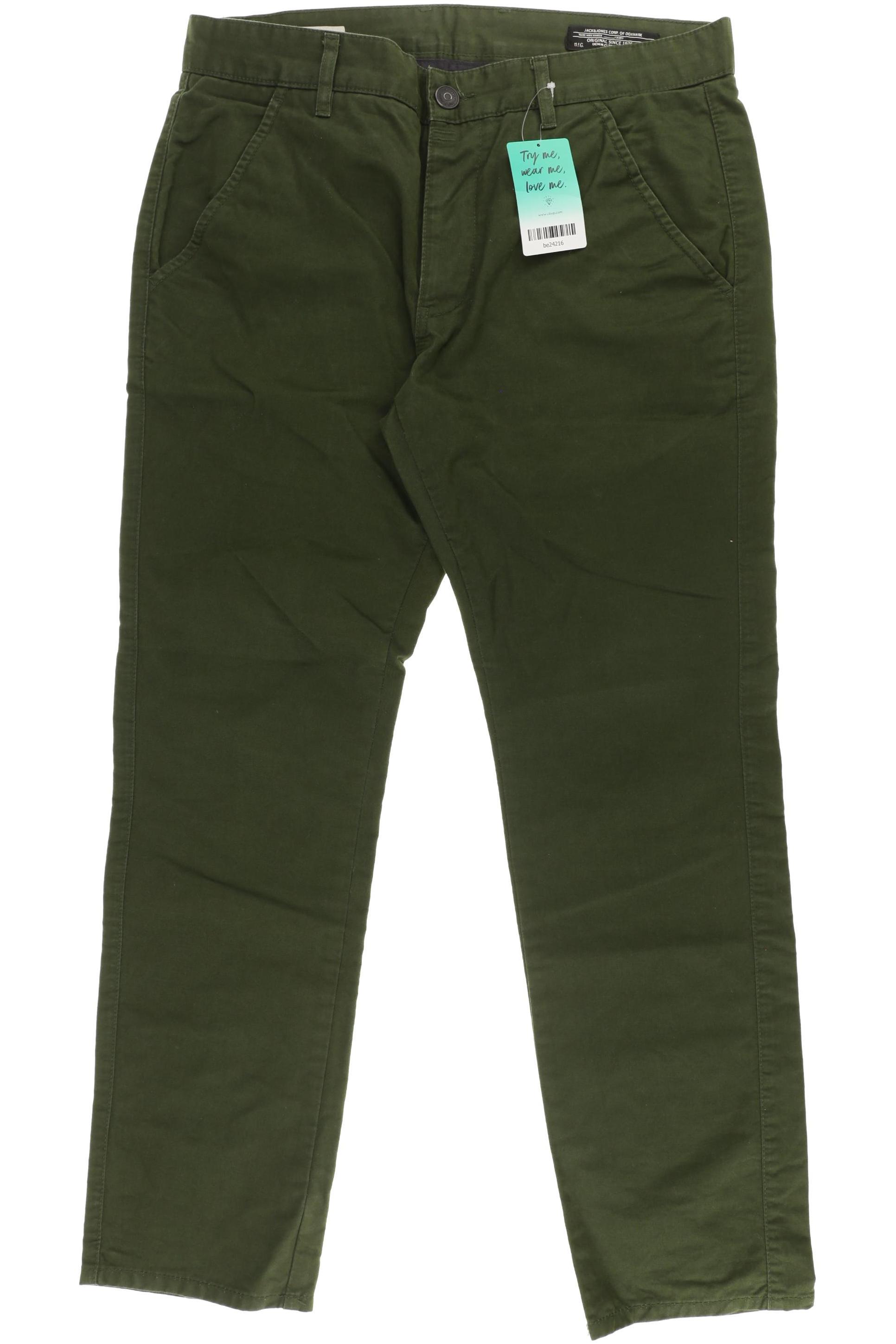 

Jack & Jones Herren Stoffhose, grün, Gr. 33
