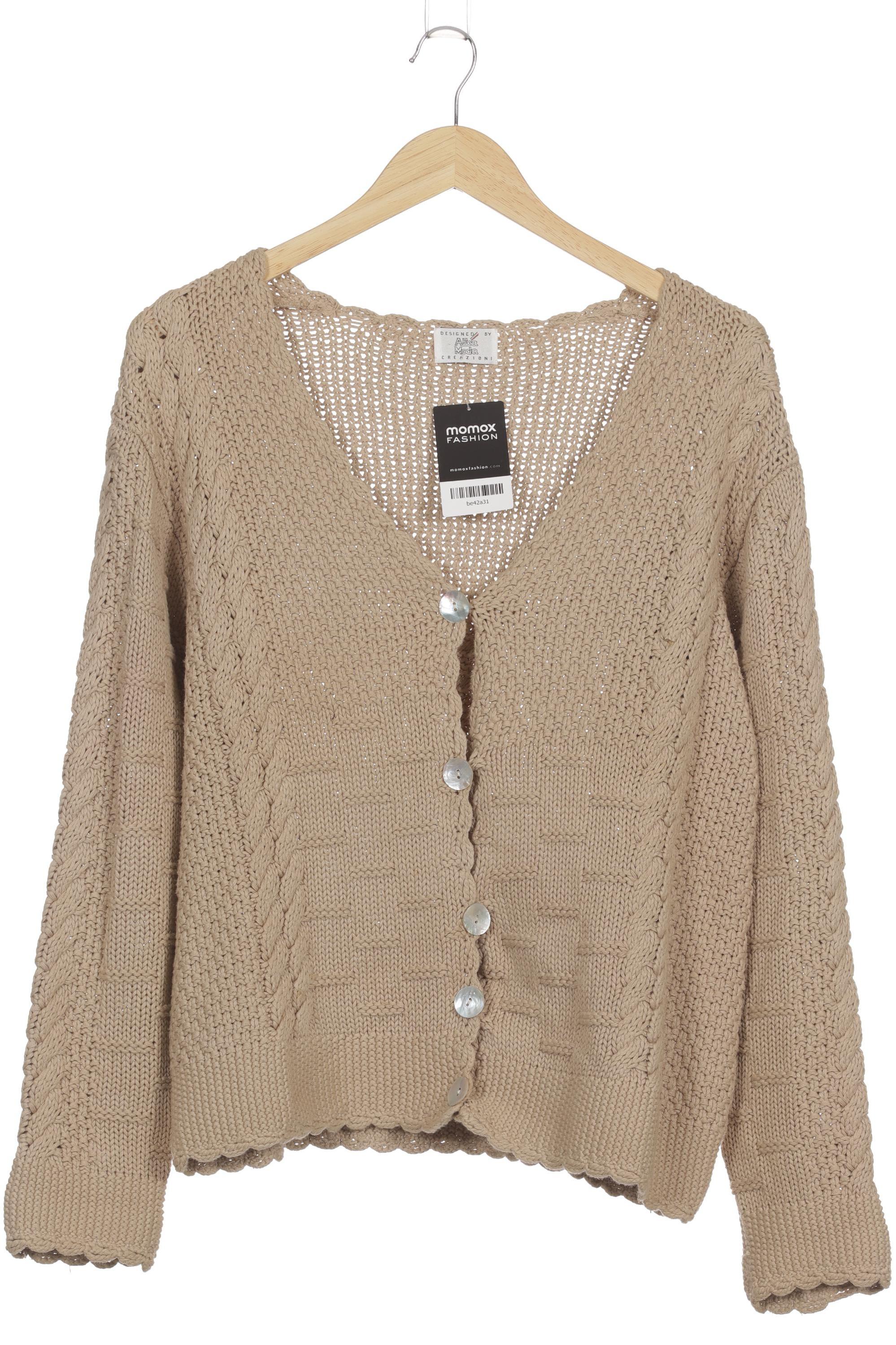 

Alba Moda Damen Strickjacke, braun, Gr. 40