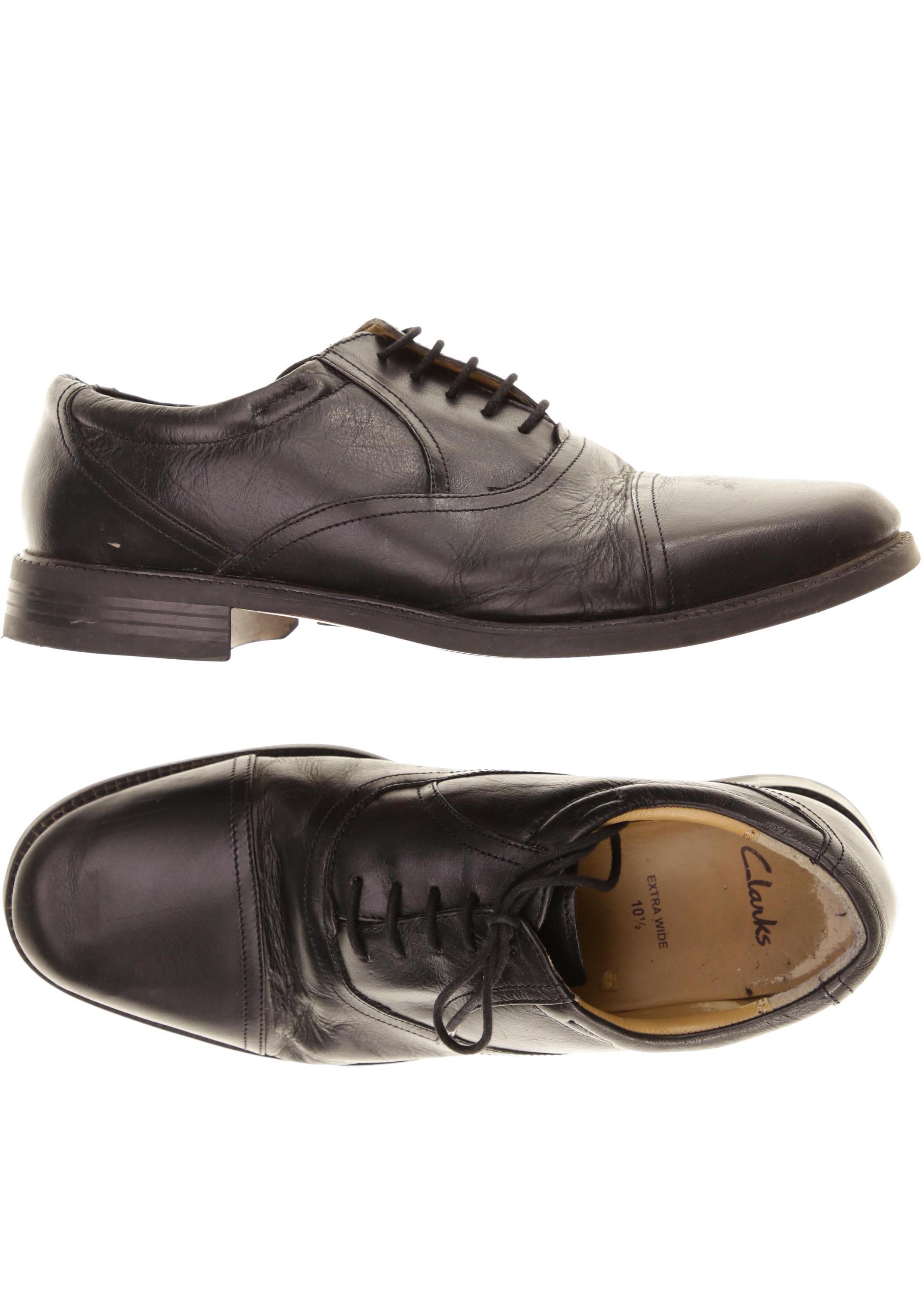 

Clarks Herren Halbschuh, schwarz, Gr. 10.5