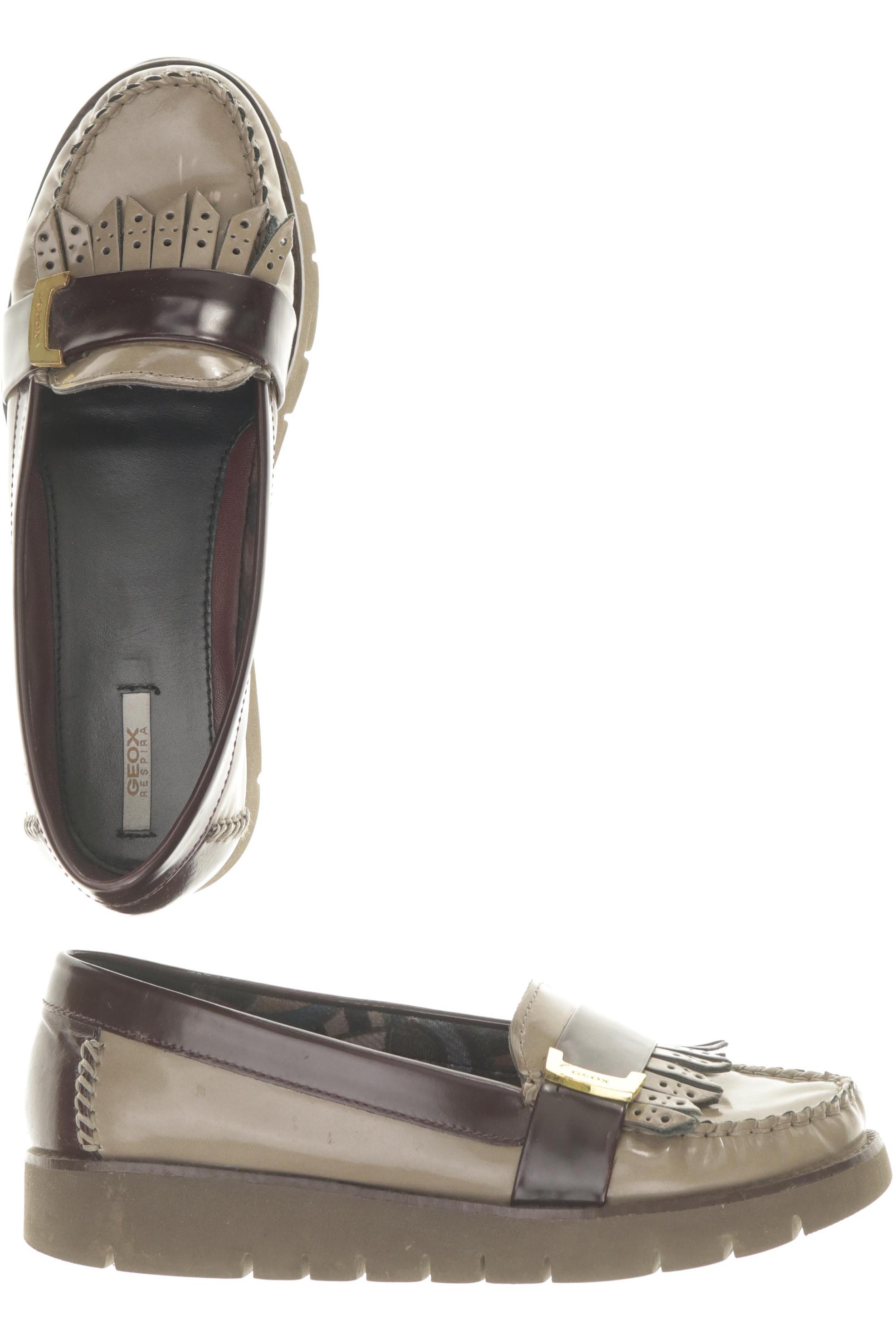 

Geox Damen Halbschuh, beige, Gr. 37