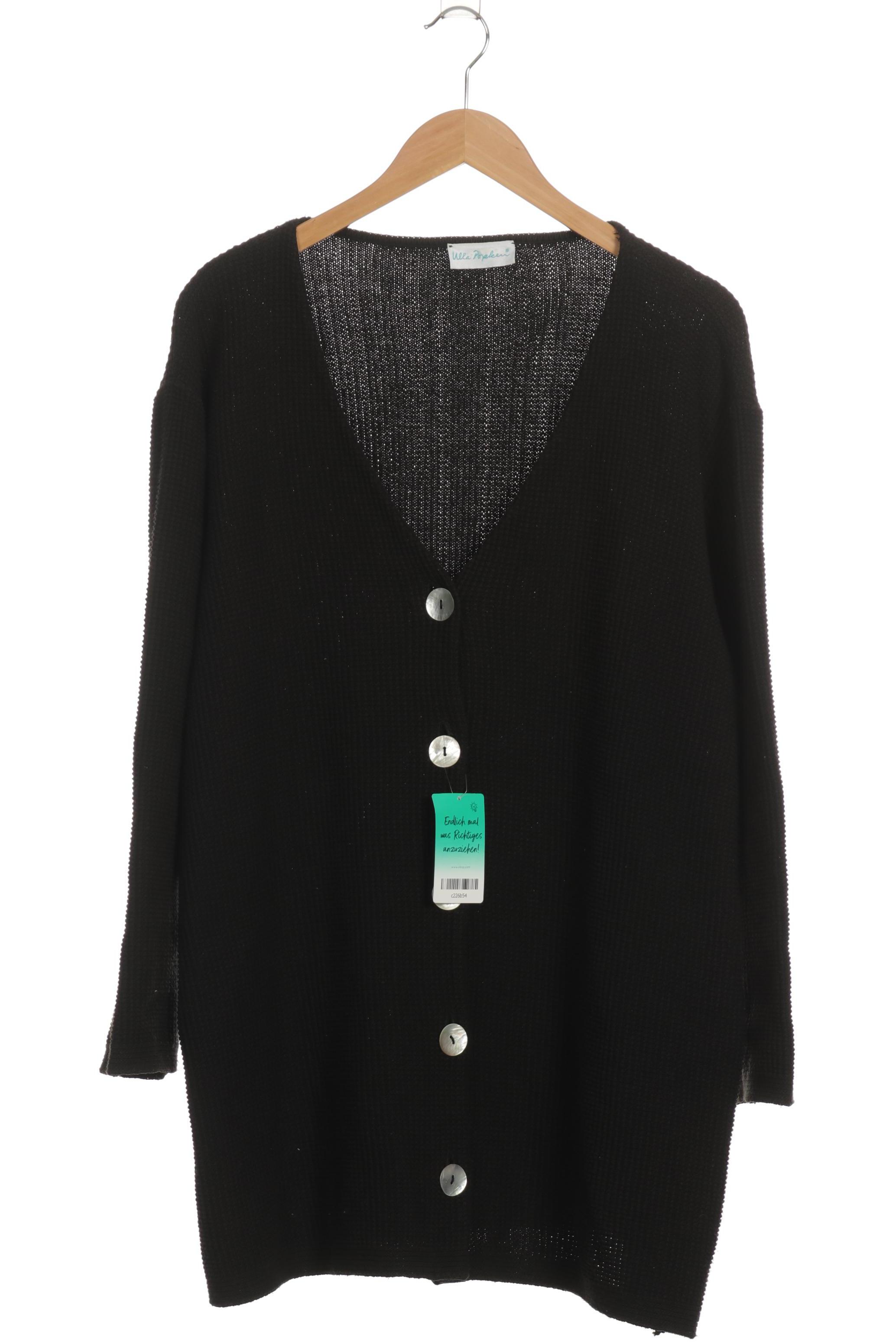 

Ulla Popken Damen Strickjacke, schwarz, Gr. 46