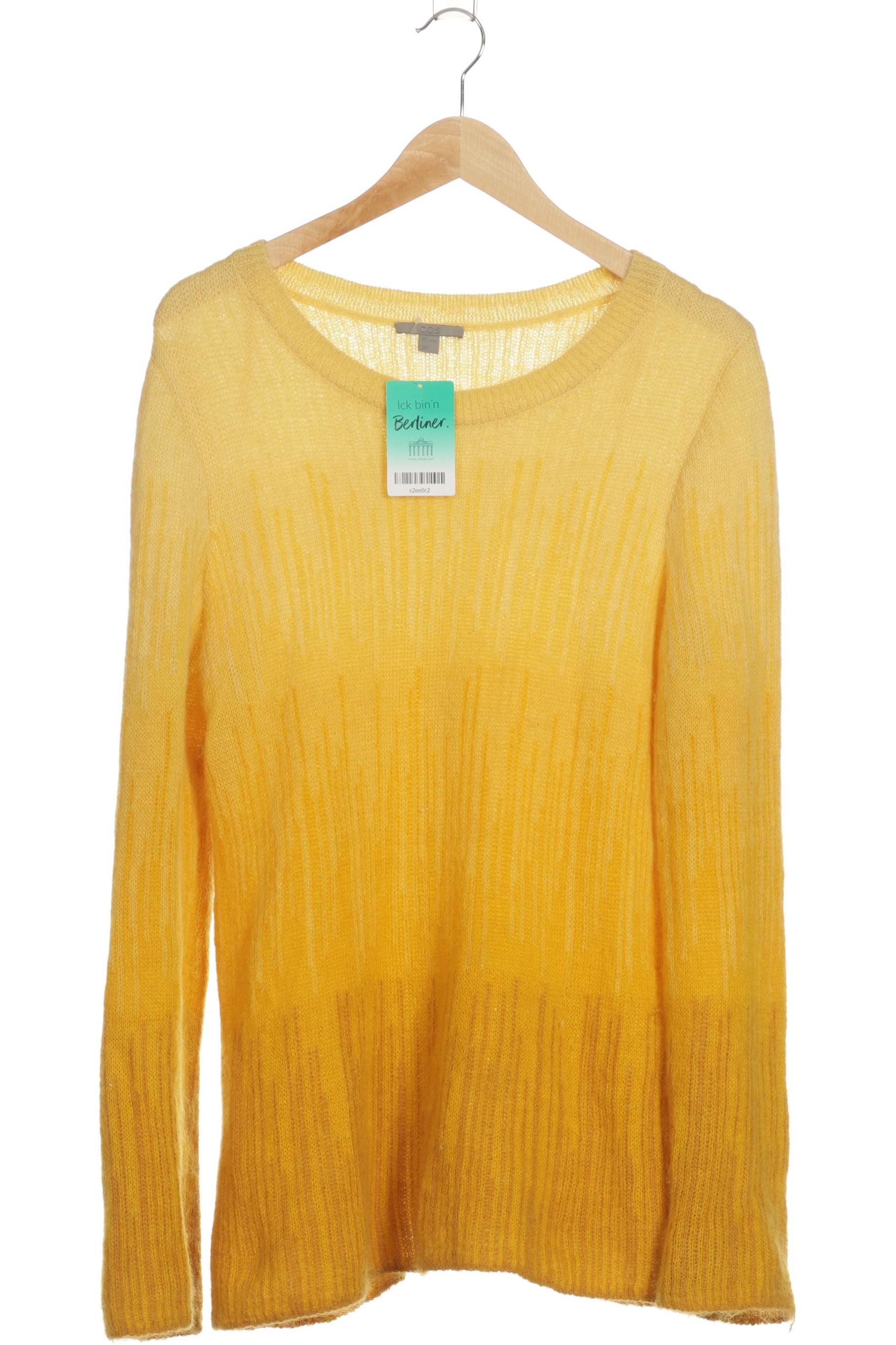 

COS Damen Pullover, gelb, Gr.