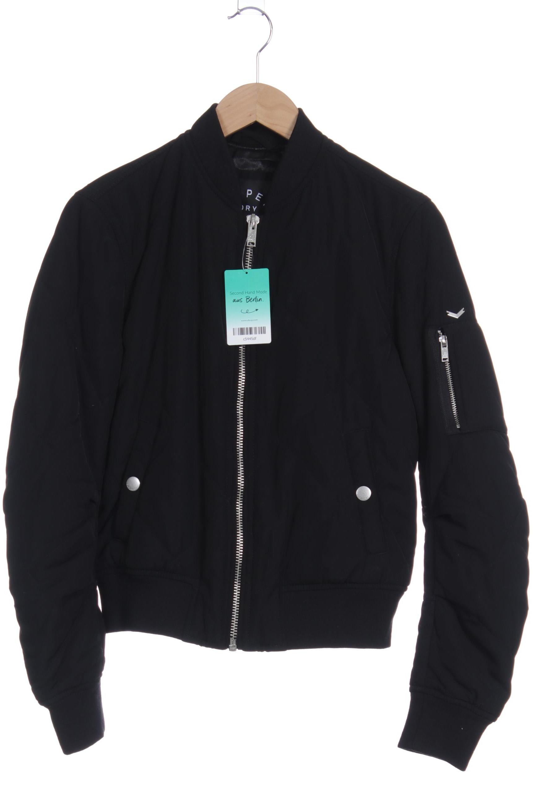 

Superdry Damen Jacke, schwarz, Gr.