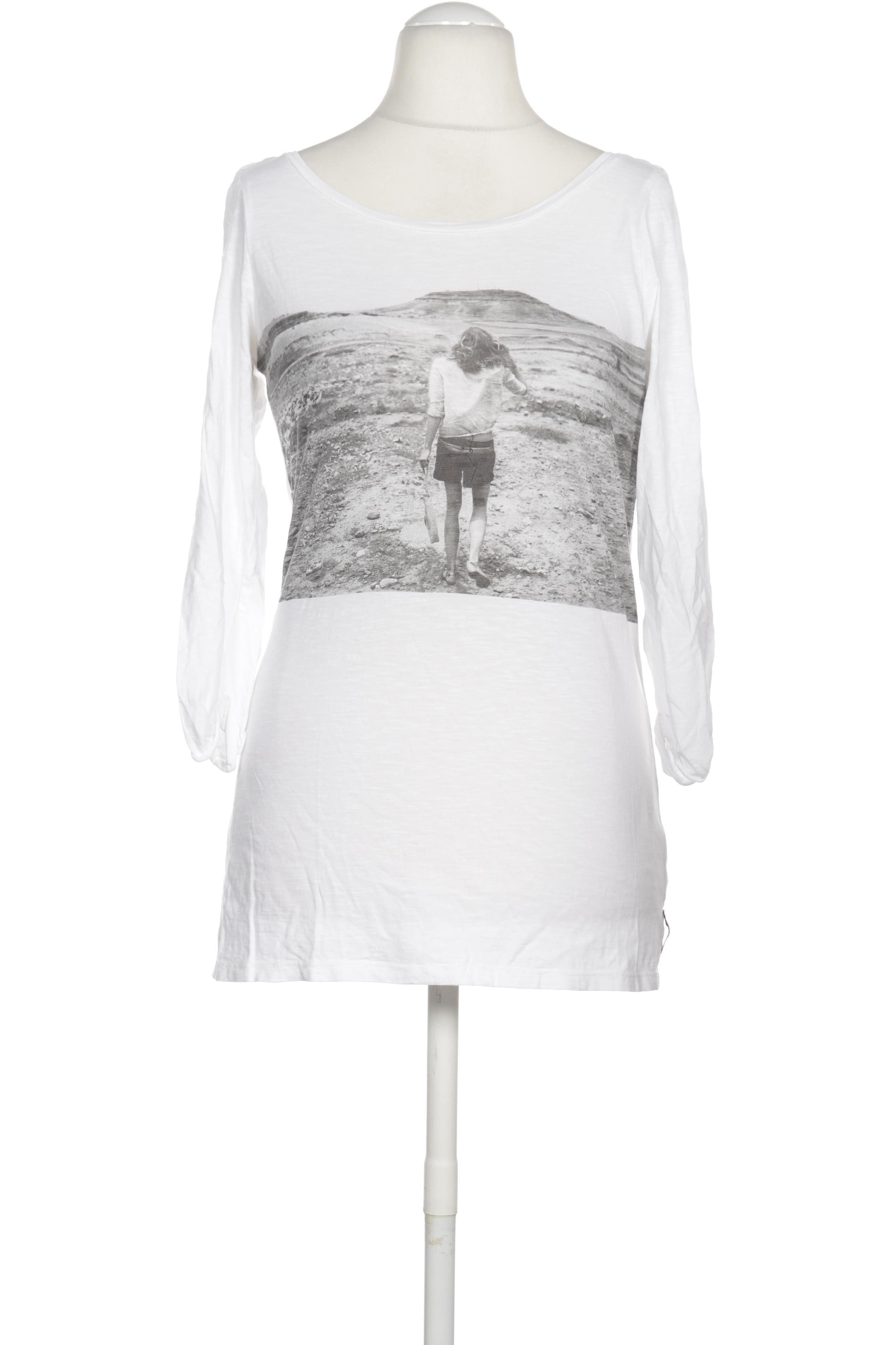 

Maison Scotch Damen Langarmshirt, weiß, Gr.