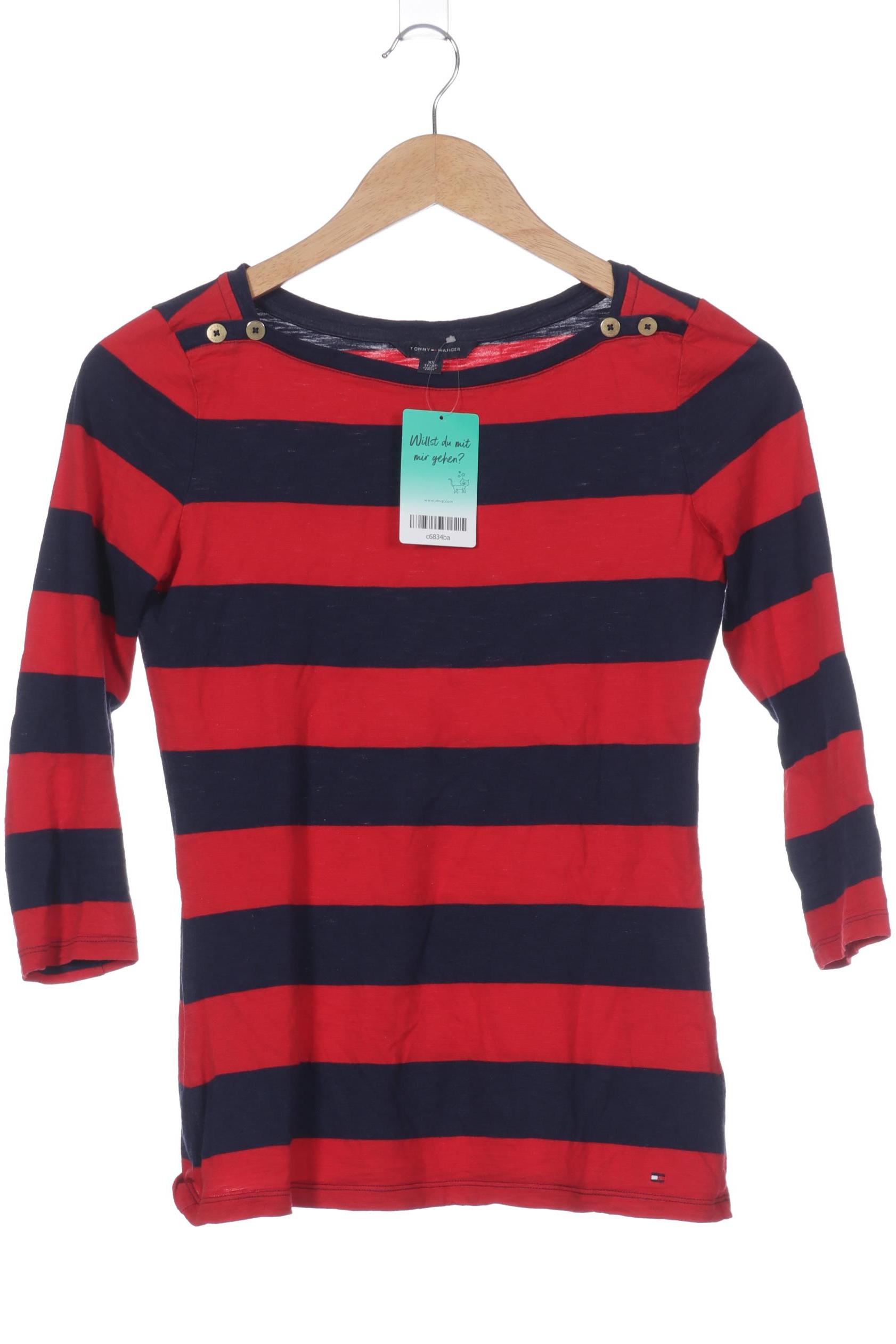 

Tommy Hilfiger Damen Langarmshirt, rot, Gr.