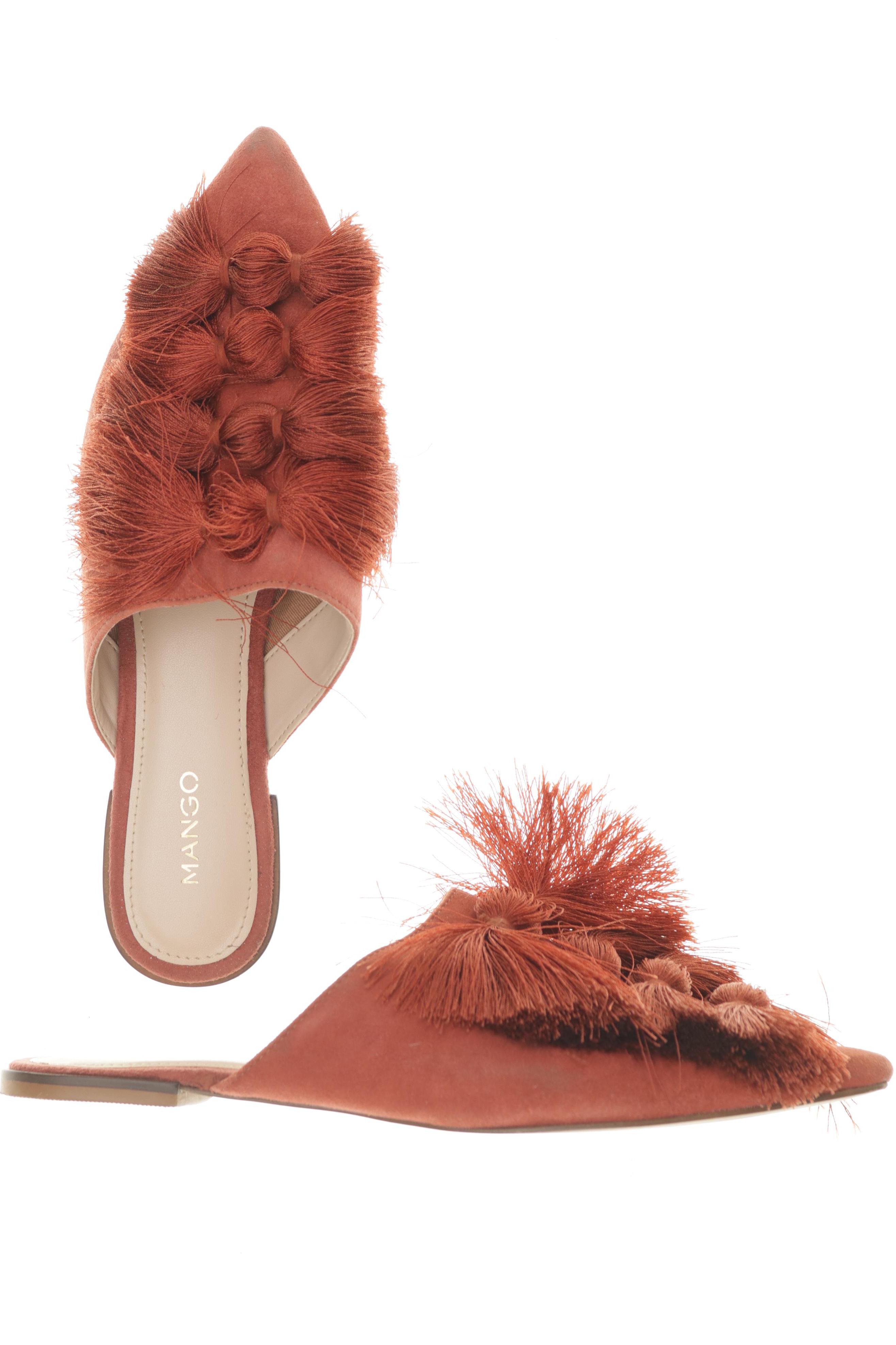 

Mango Damen Sandale, rot, Gr. 36