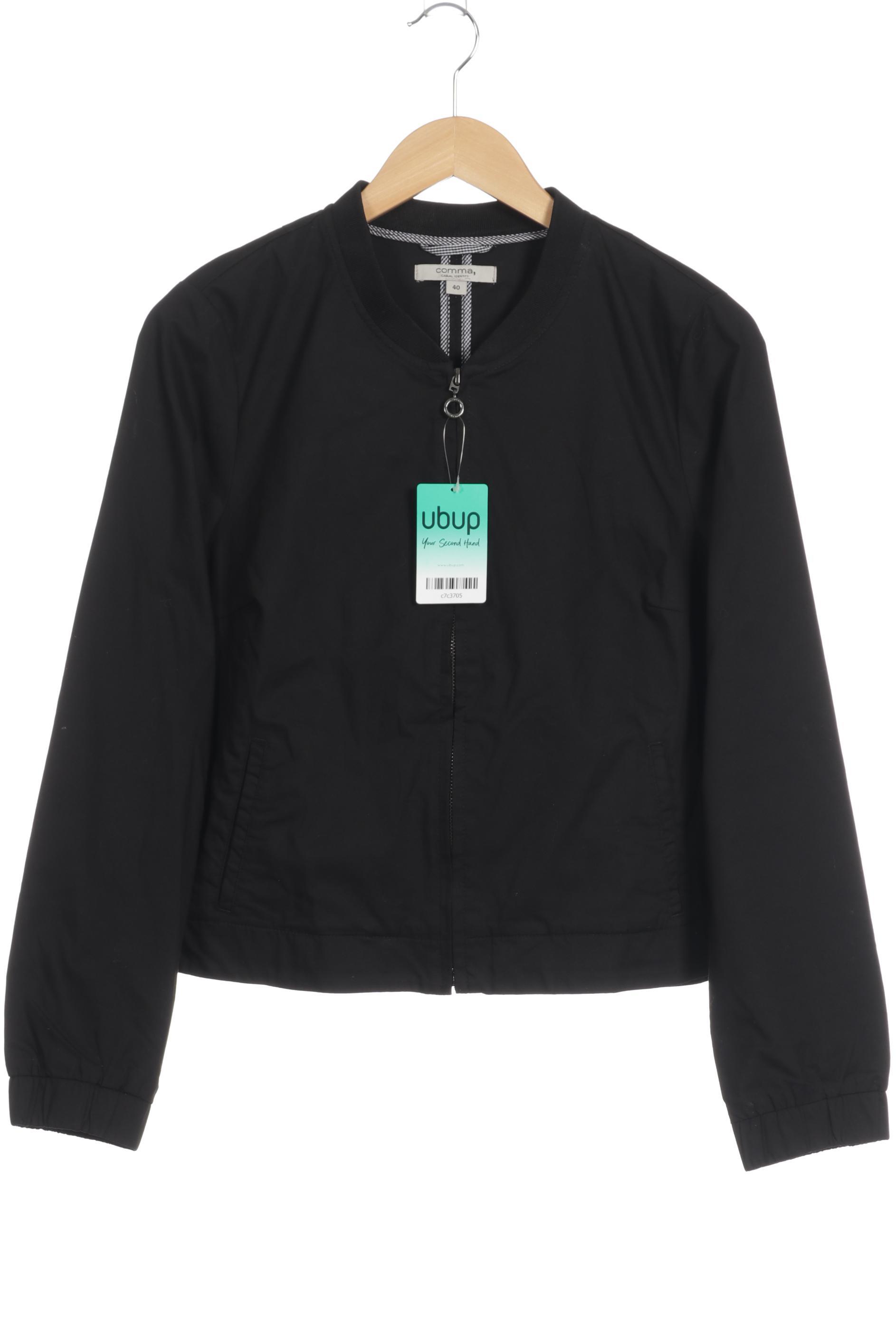 

Comma Damen Jacke, schwarz, Gr. 40