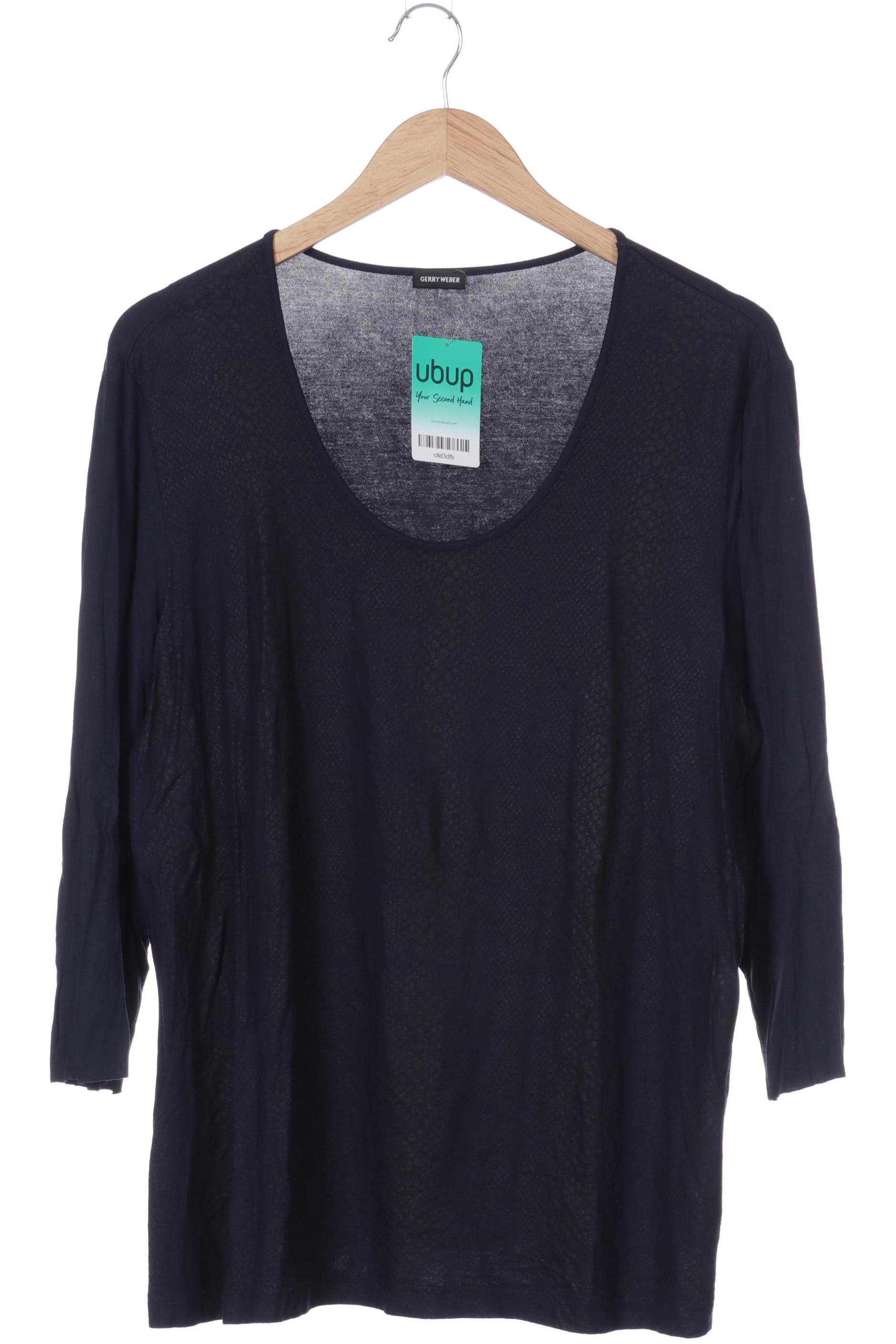 

Gerry Weber Damen Langarmshirt, blau, Gr. 48